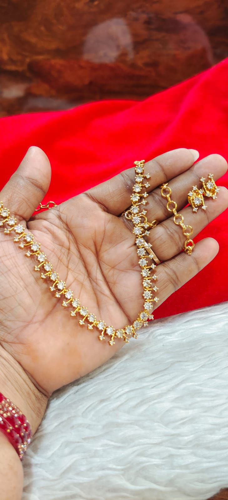 PANCHALOHAM NECK SET