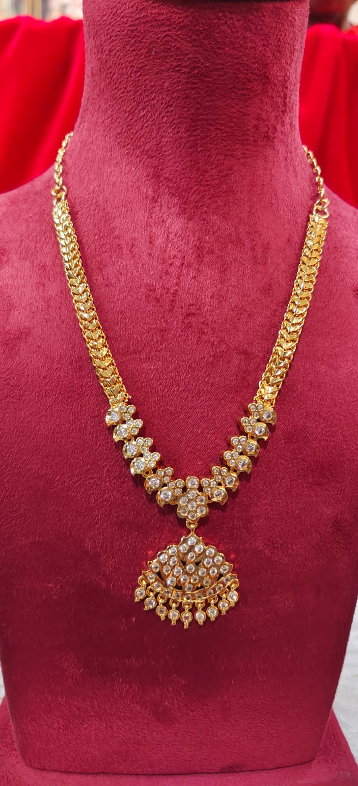 Pure panchaloham neck set