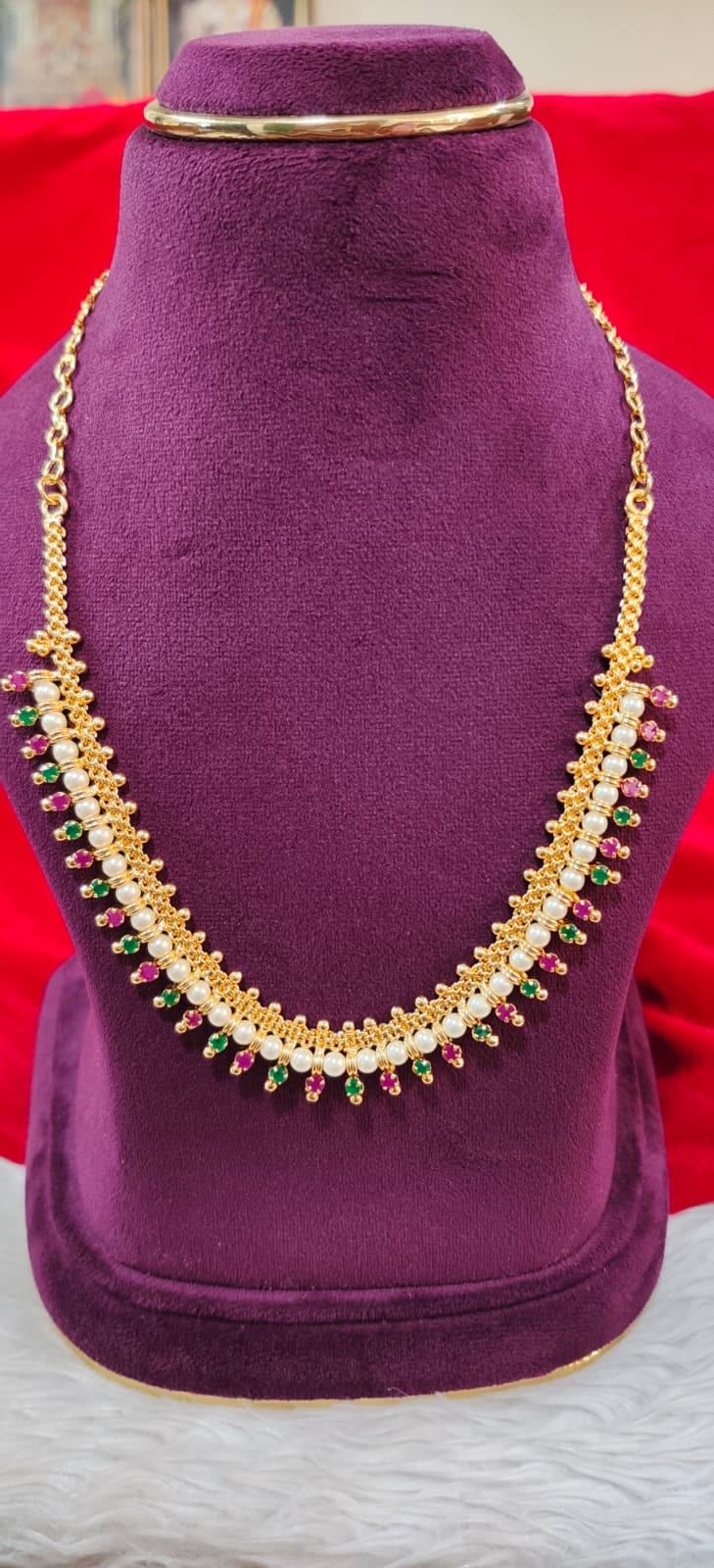 Panchaloham neck set