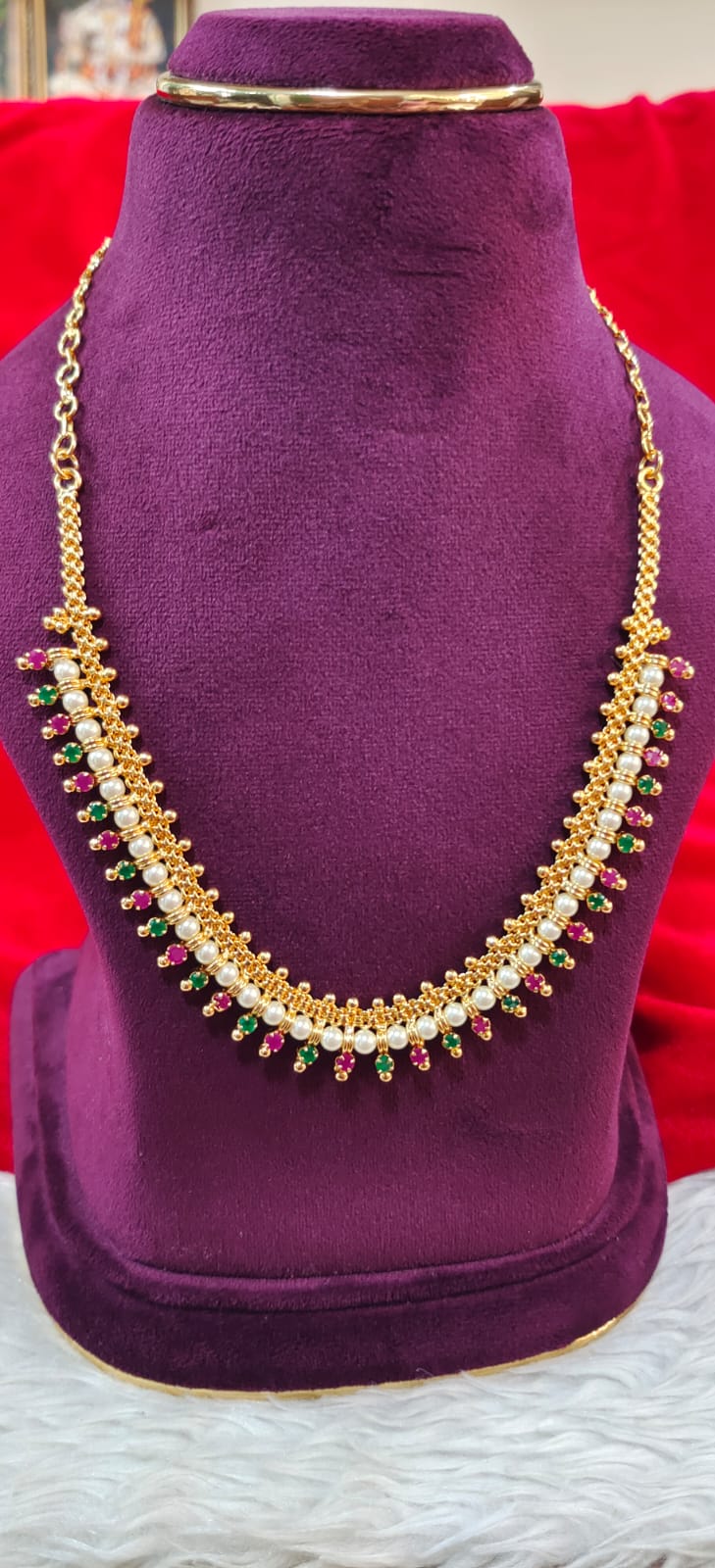 Panchaloham neck set