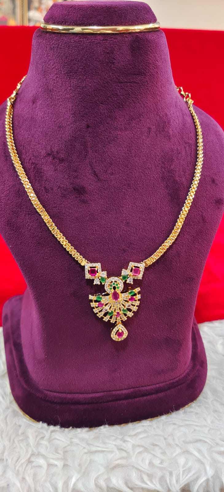 Panchaloham neck set