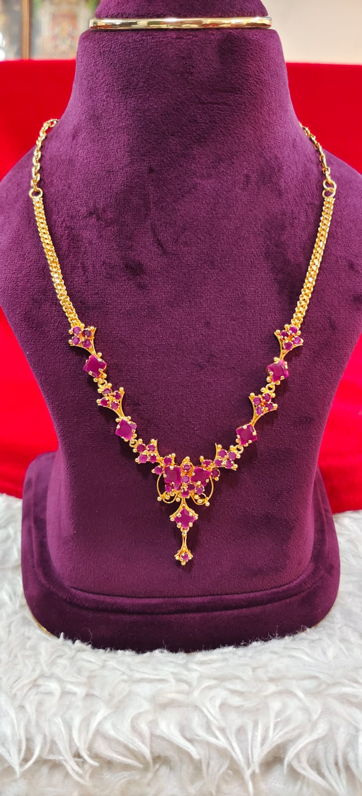 Panchaloham neck set