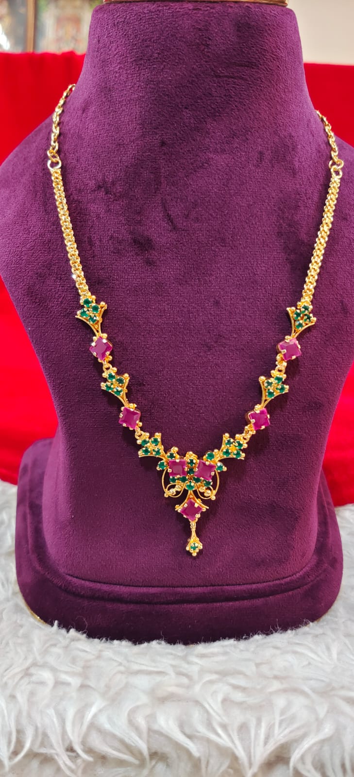 Panchaloham green with rube neck set