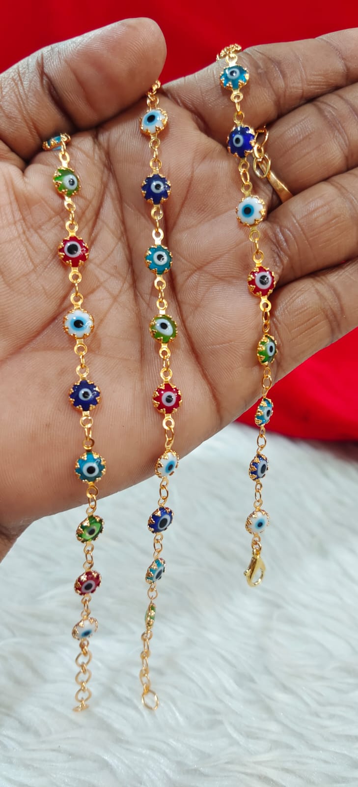 panchaloham evil eye bracelet