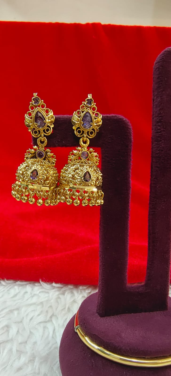 Panchaloham buttalu with screw back