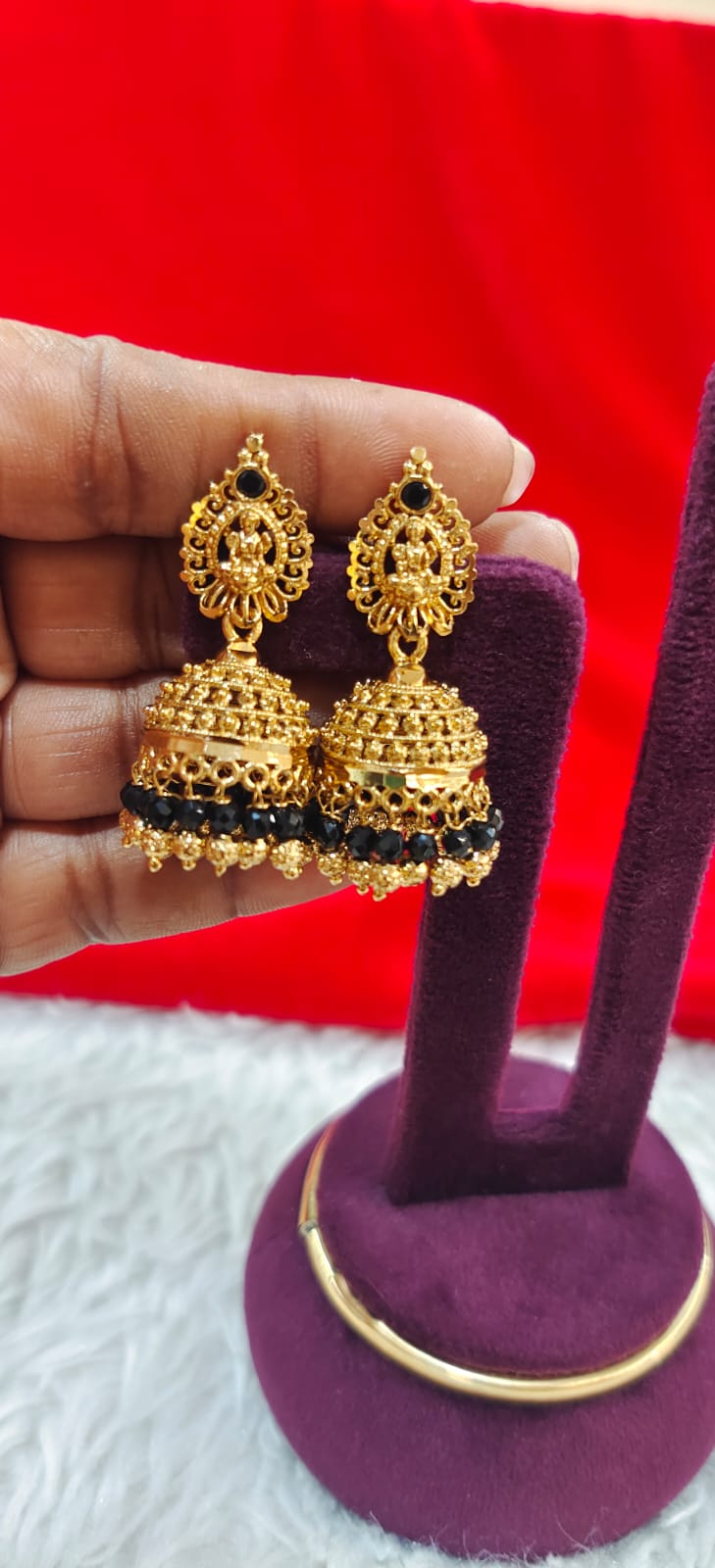Panchaloham buttalu with screw back