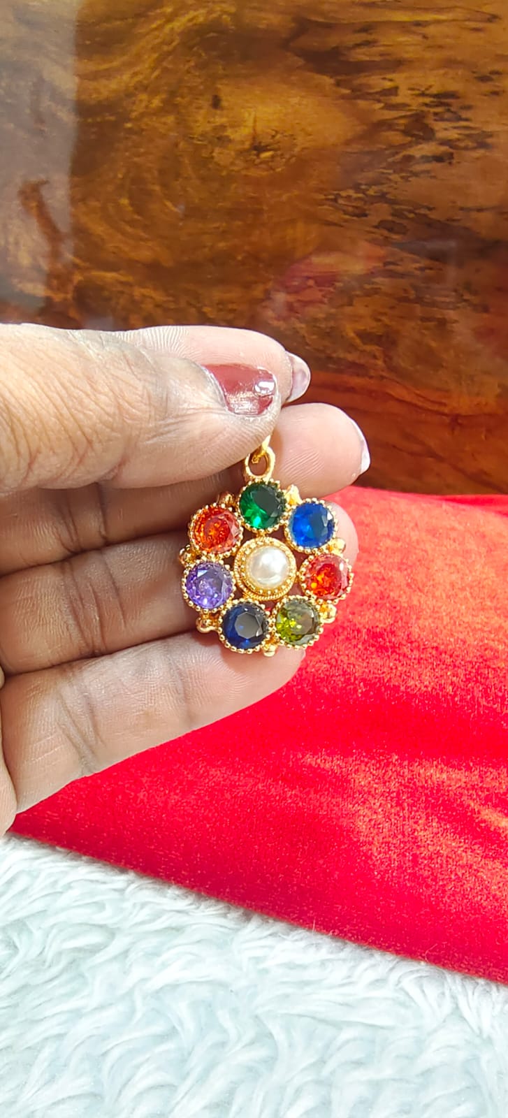 Panchaloham navaratna dollor