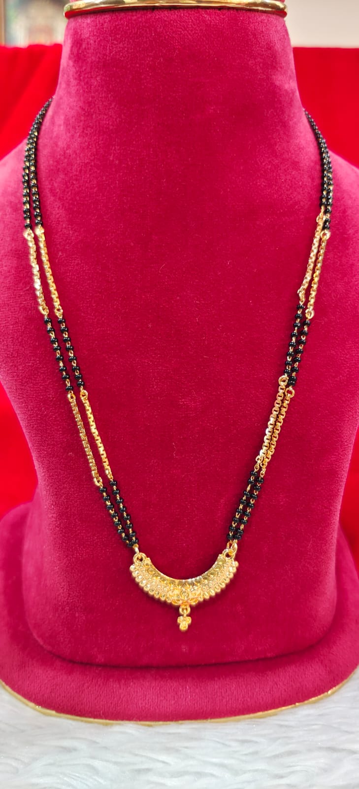 Panchaloham short black beeds
