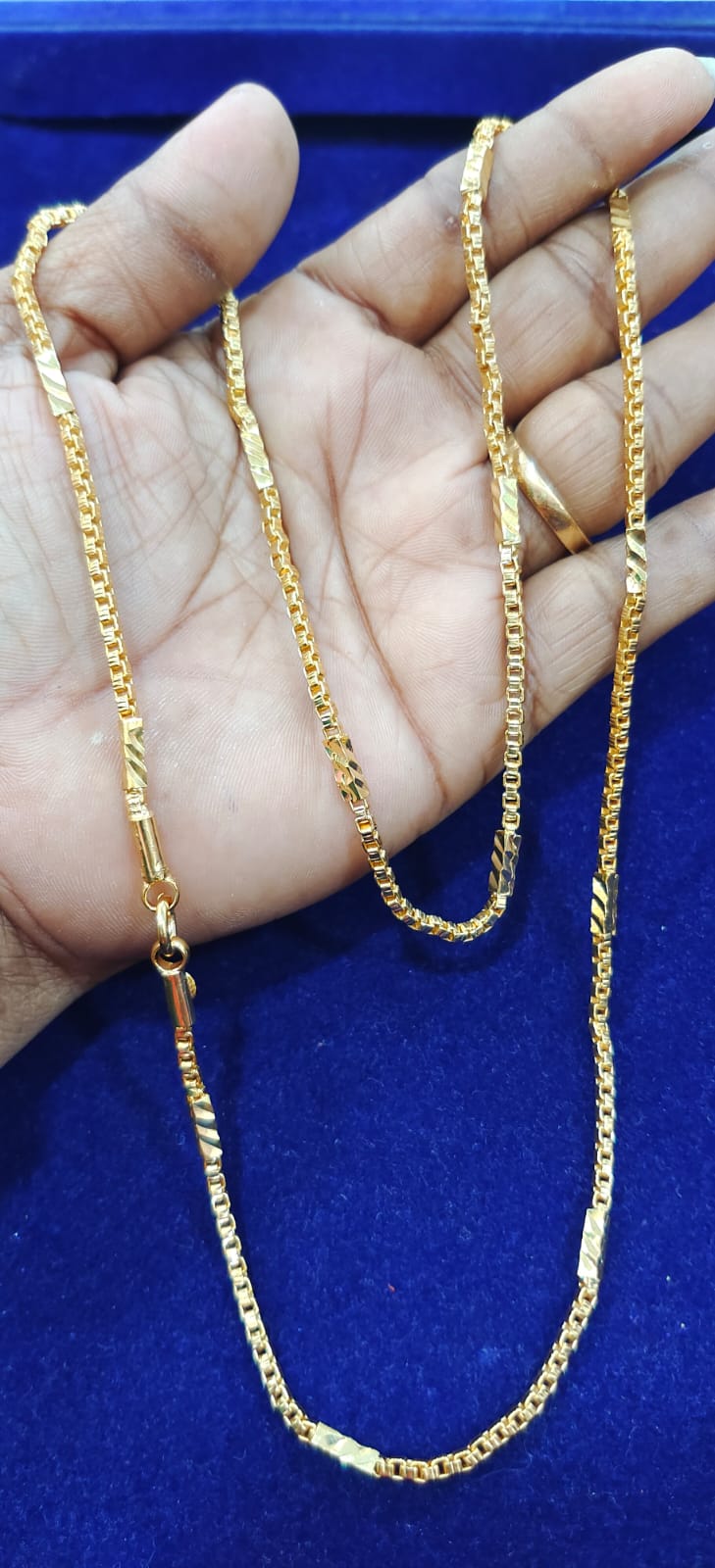 Pure panchaloham polished thaali chain