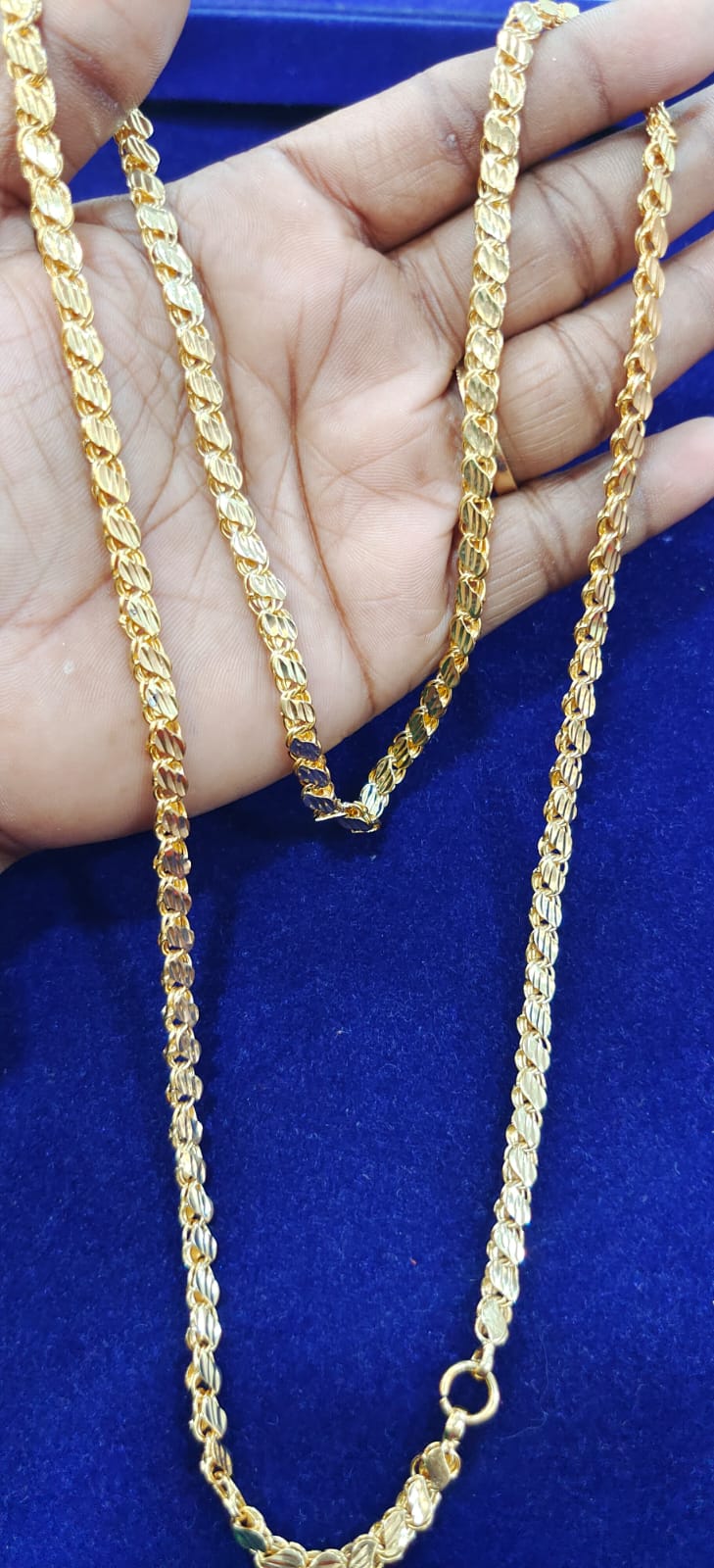 Pure panchaloham polished thaali chain