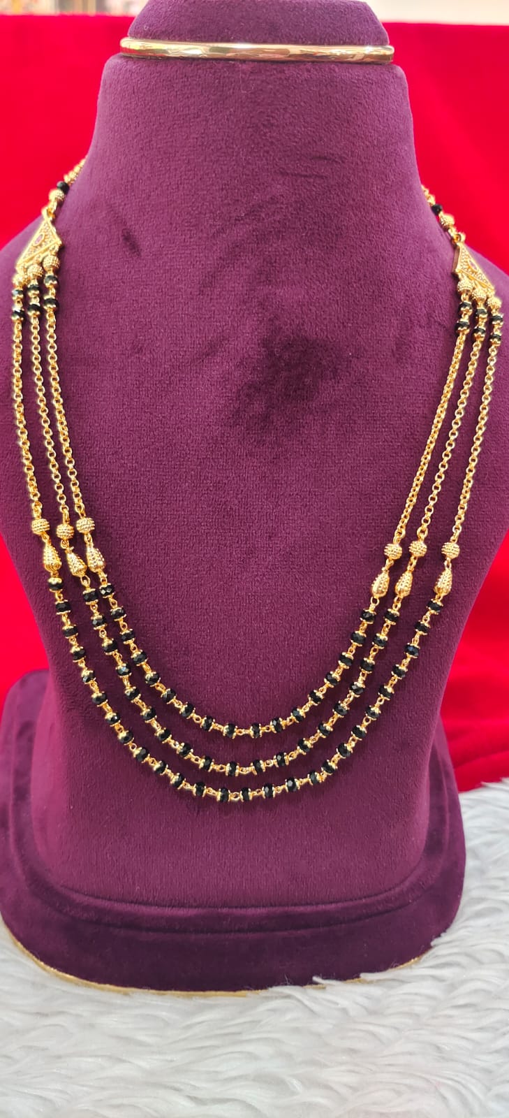 Pure panchaloham short black beeds