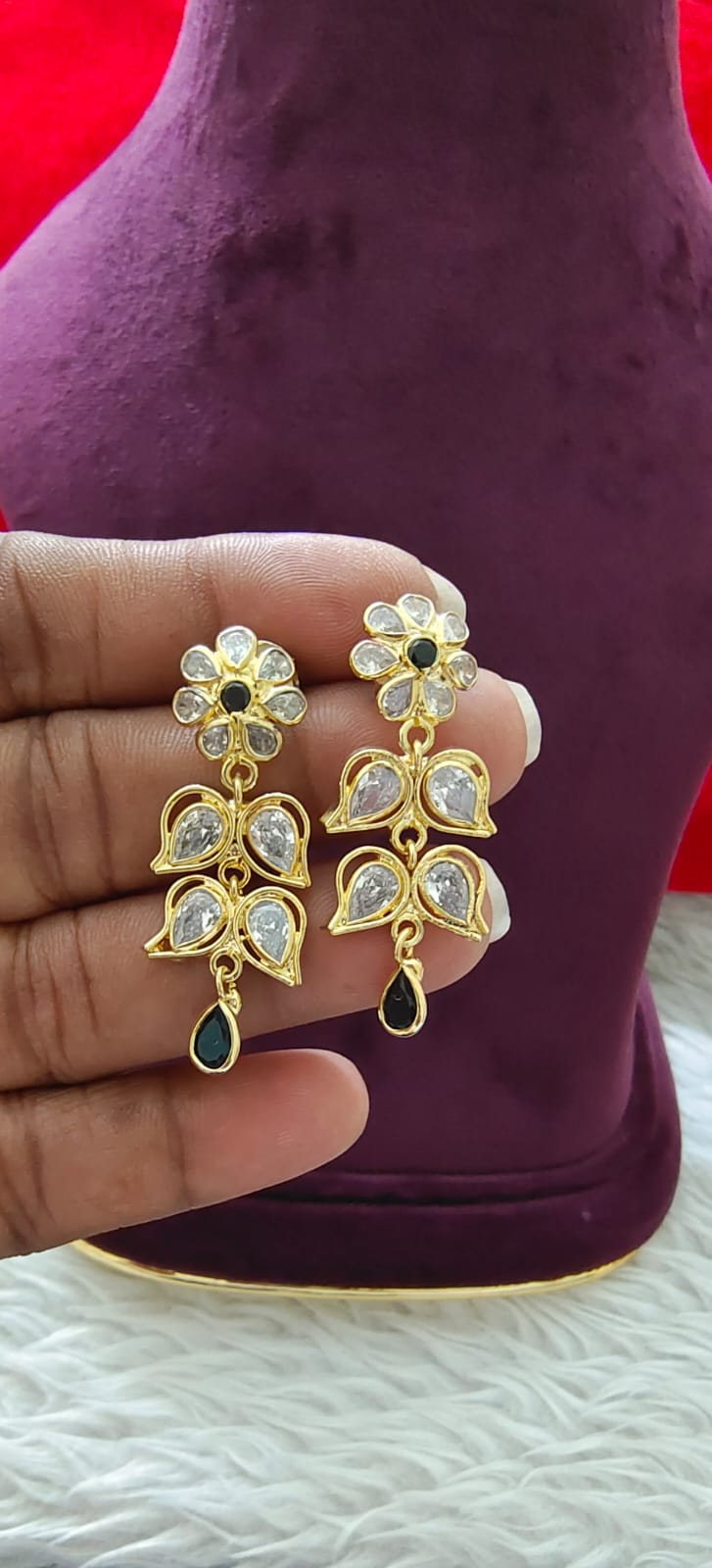 Panchaloham bombay screw earrings