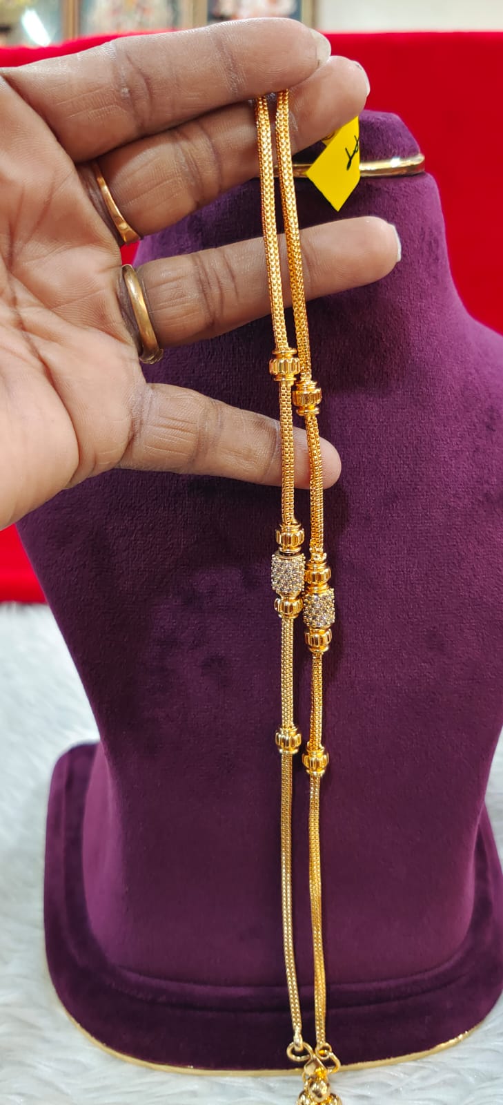 Panchaloham micro gold polish pattilu (payal)