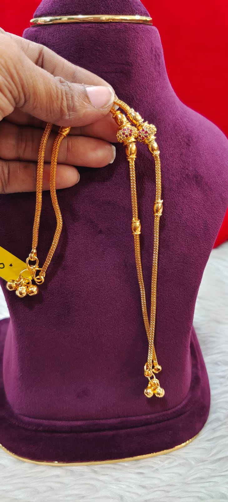 Panchaloham micro gold polish pattilu (payal)