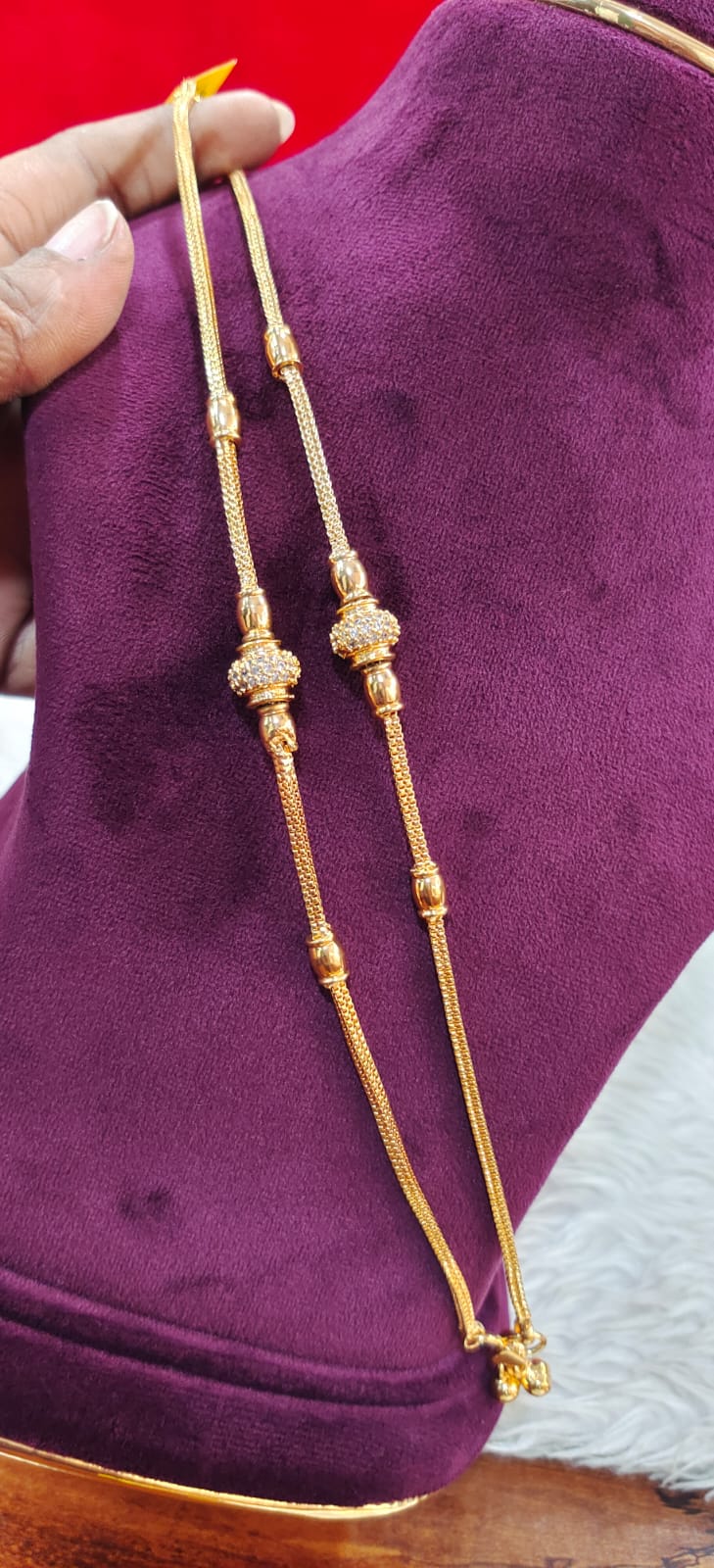 Panchaloham micro gold polish pattilu (payal)