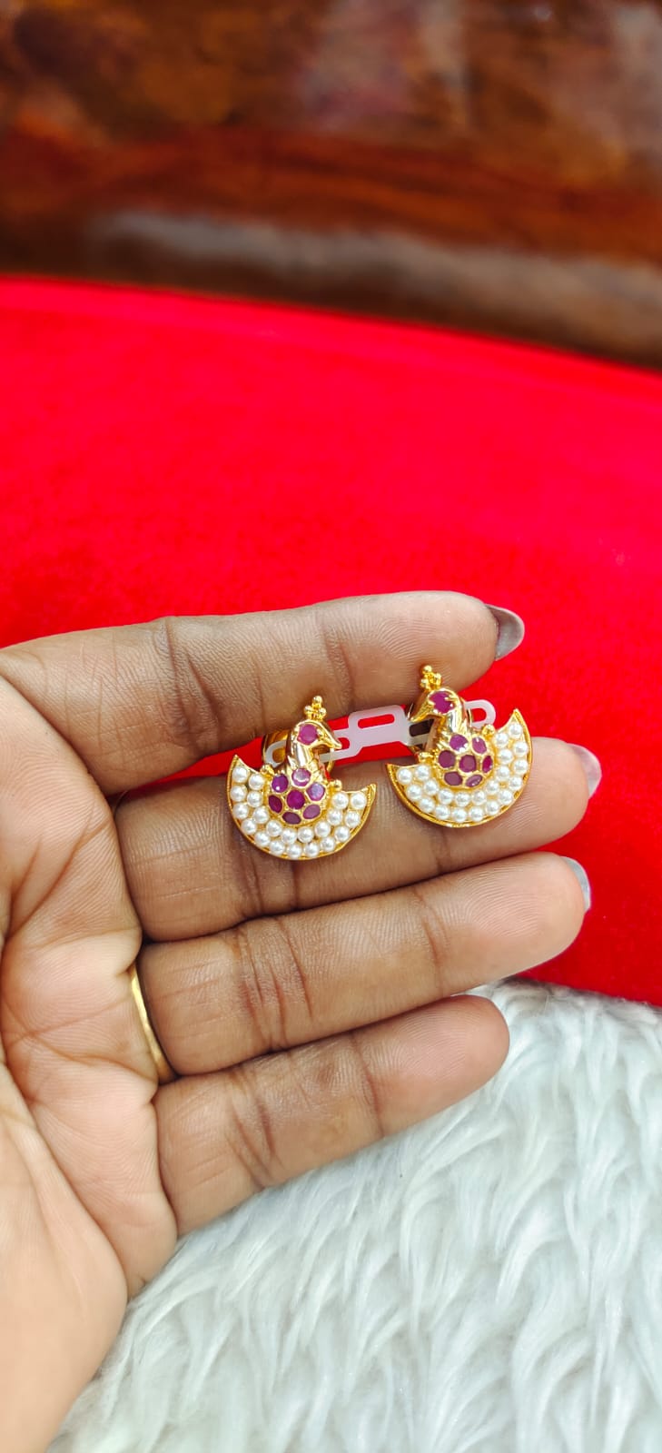 Panchaloham medium size earrings