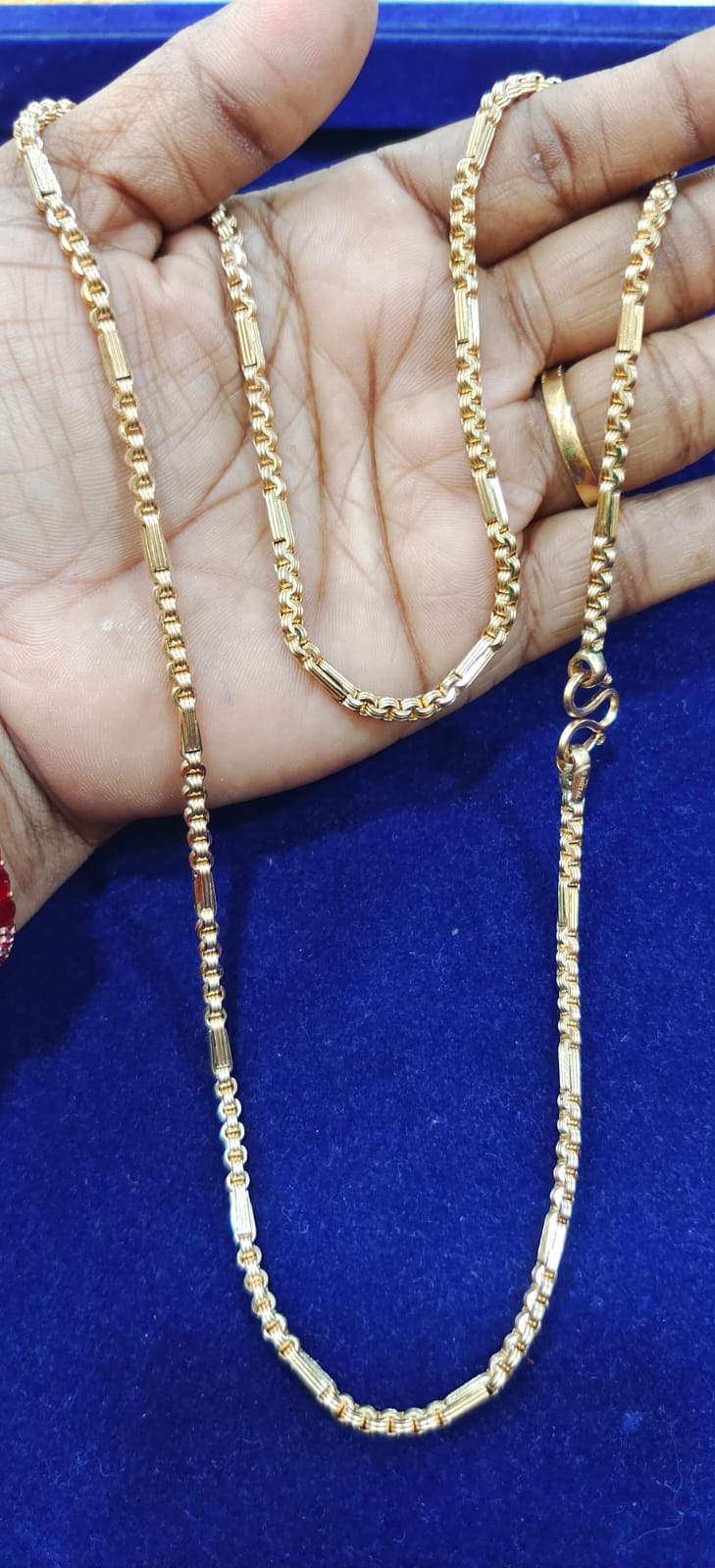 Pure panchaloham un polished thalichain