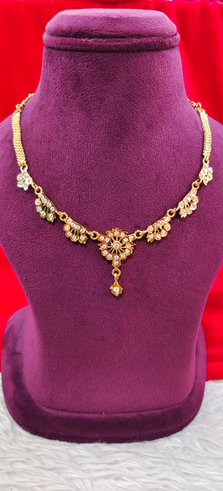Pure panchaloham neck set