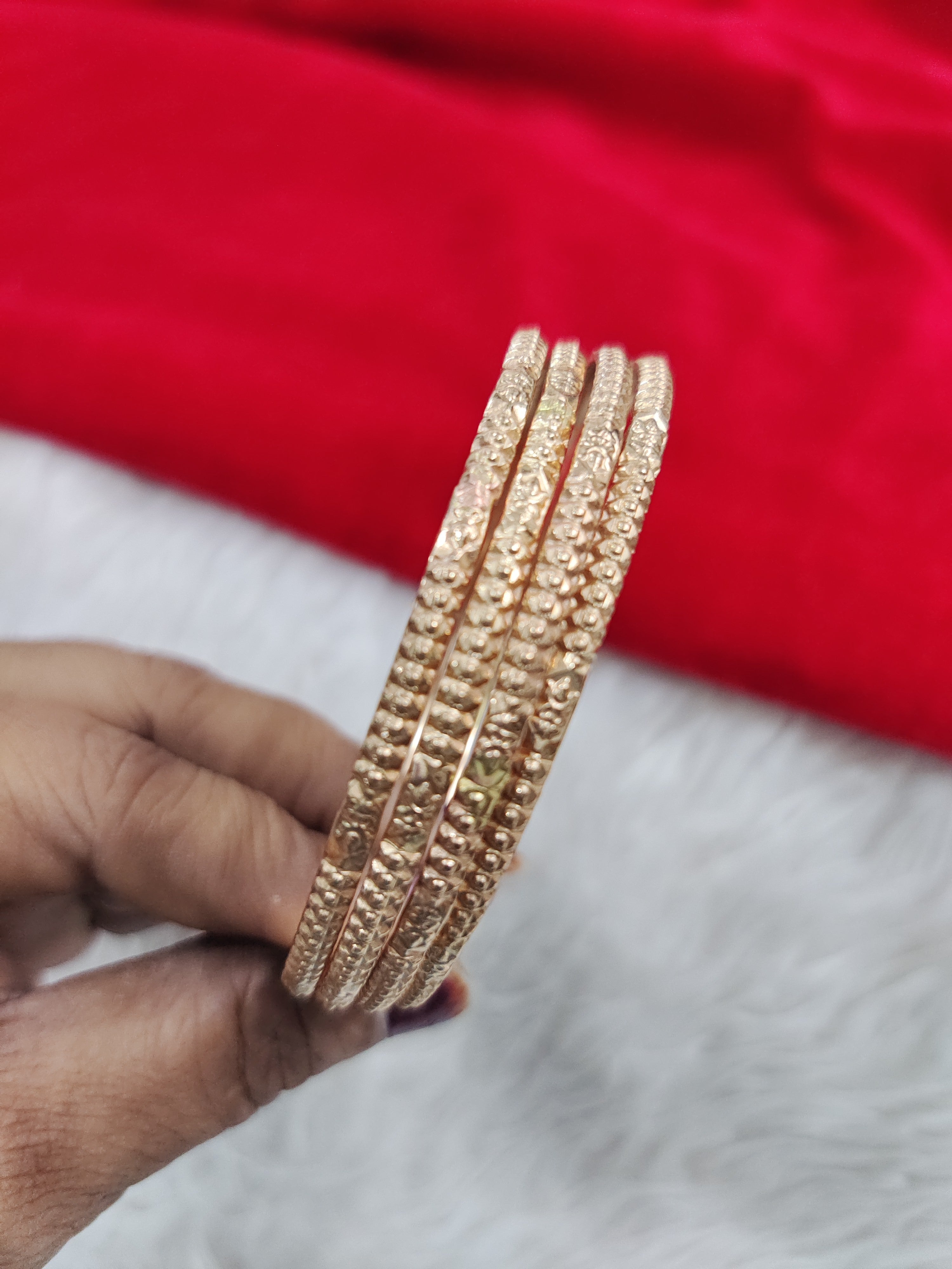 Lakshmi miriyam bangles pure Panchaloham unpolished