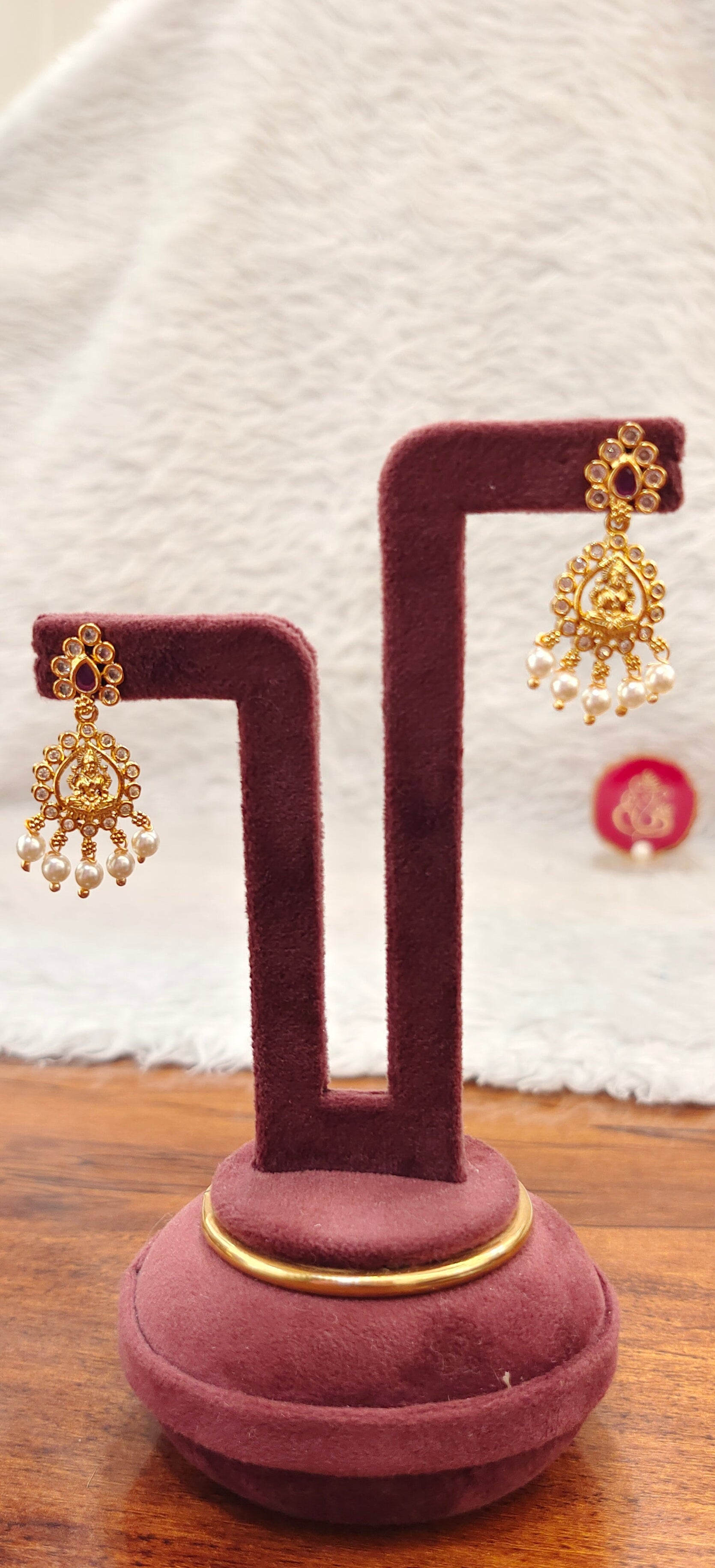 Beautiful Panchaloham earrings