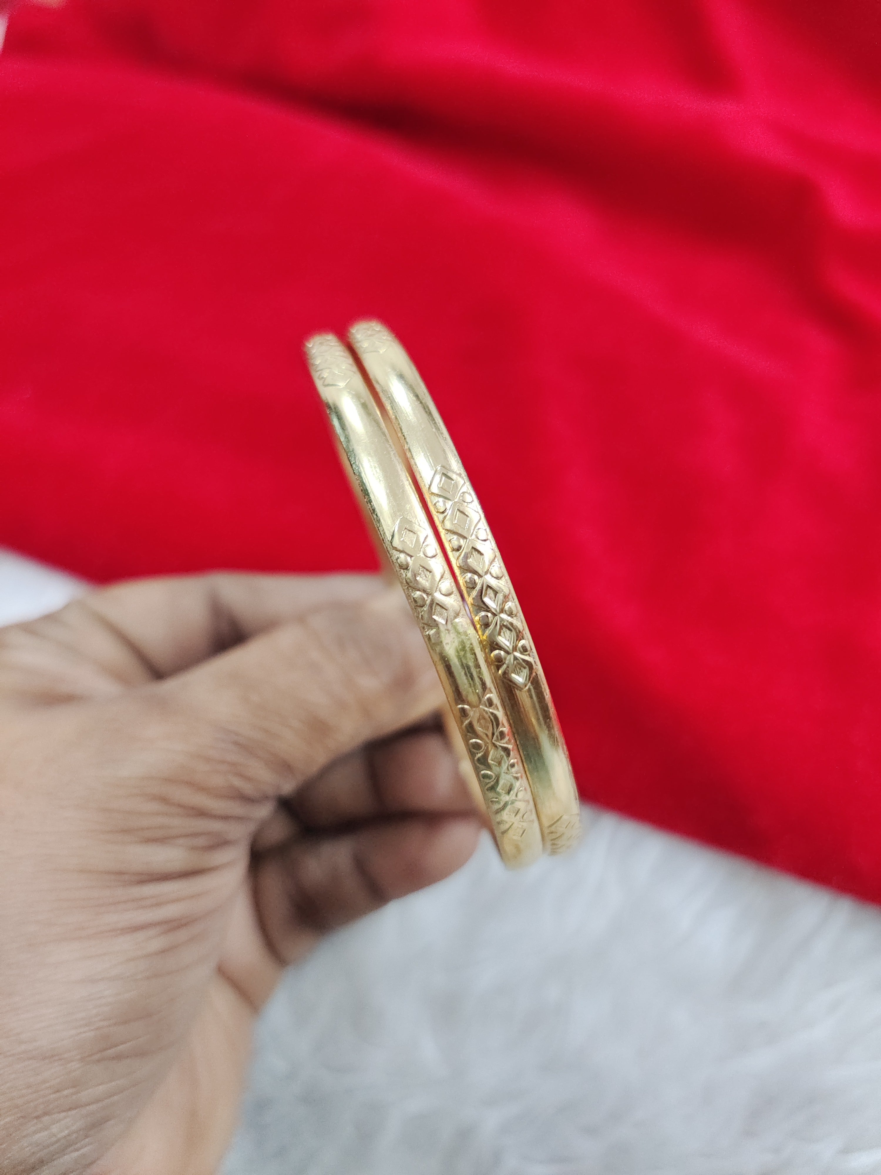 Panchaloham unpolished bangles