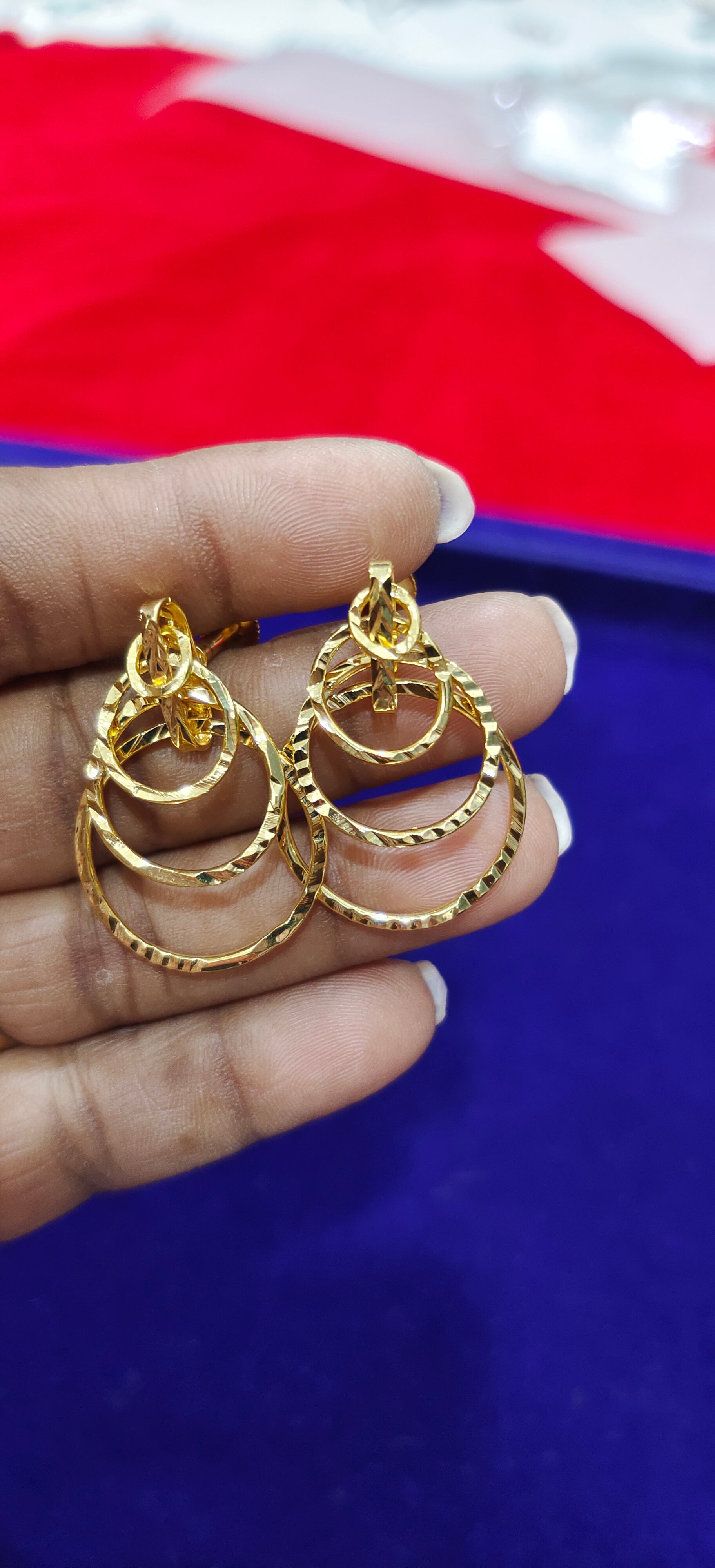 Panchaloham earrings