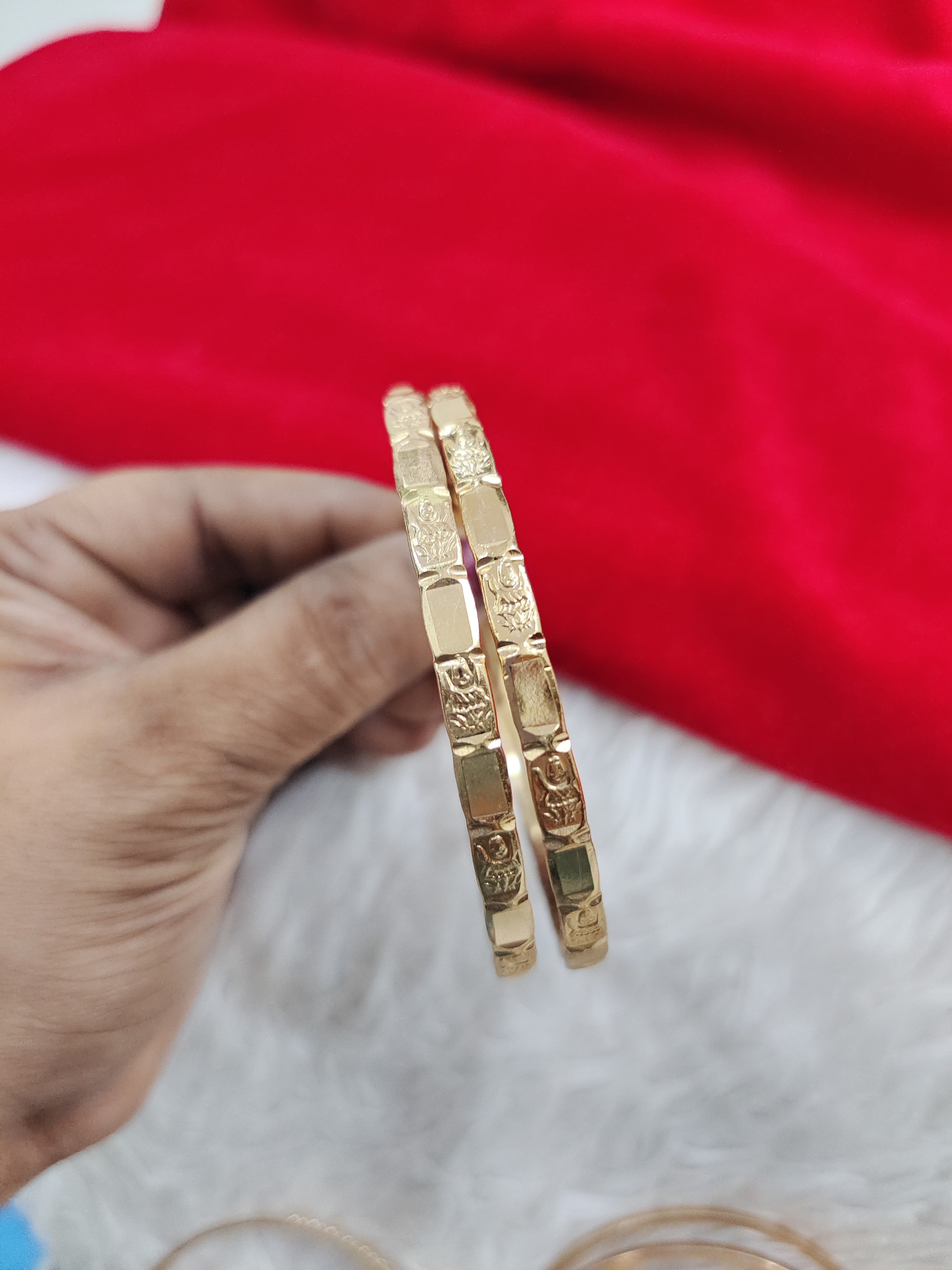 Panchaloham unpolished bangles