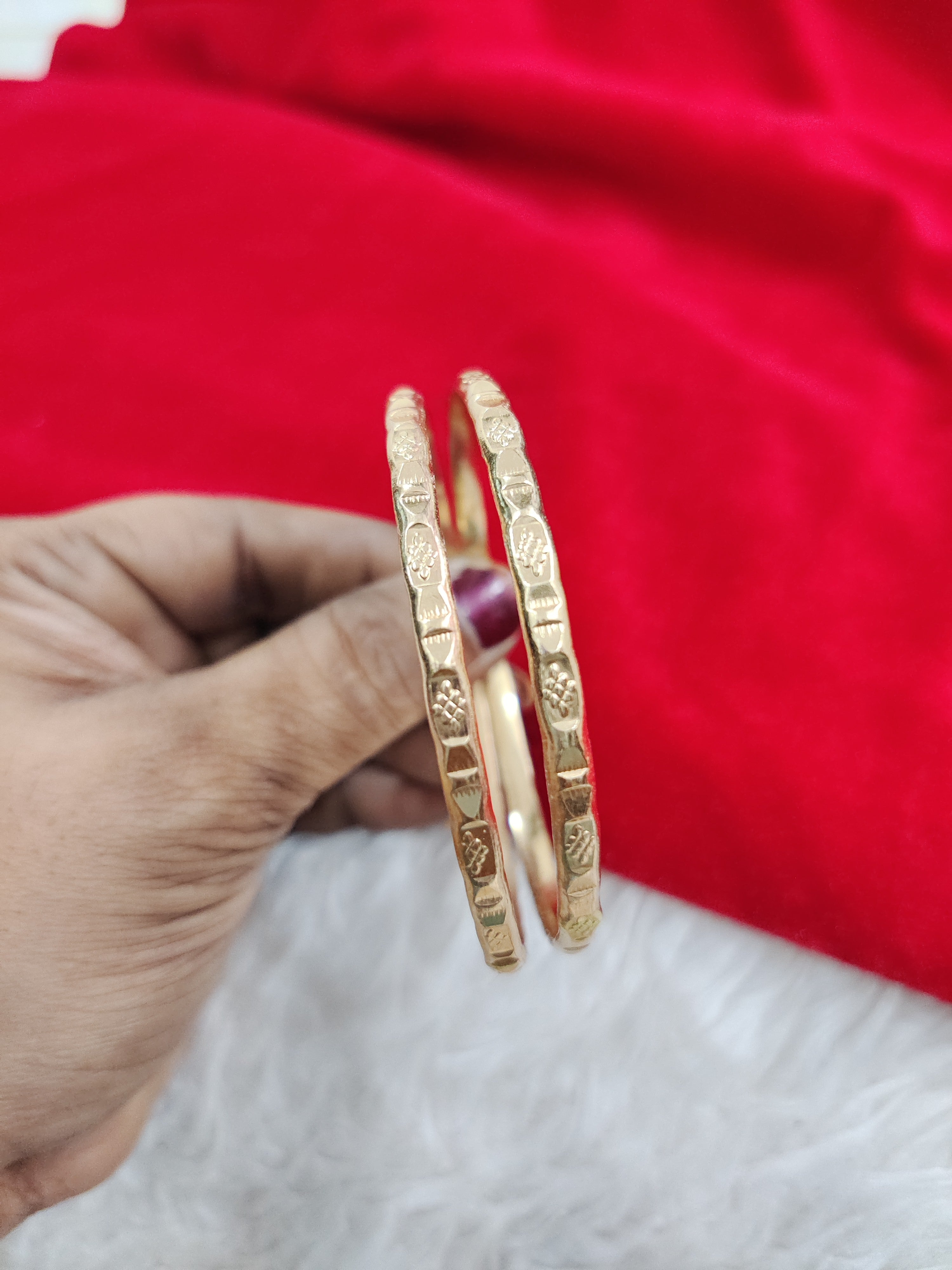 Panchaloham unpolished bangles
