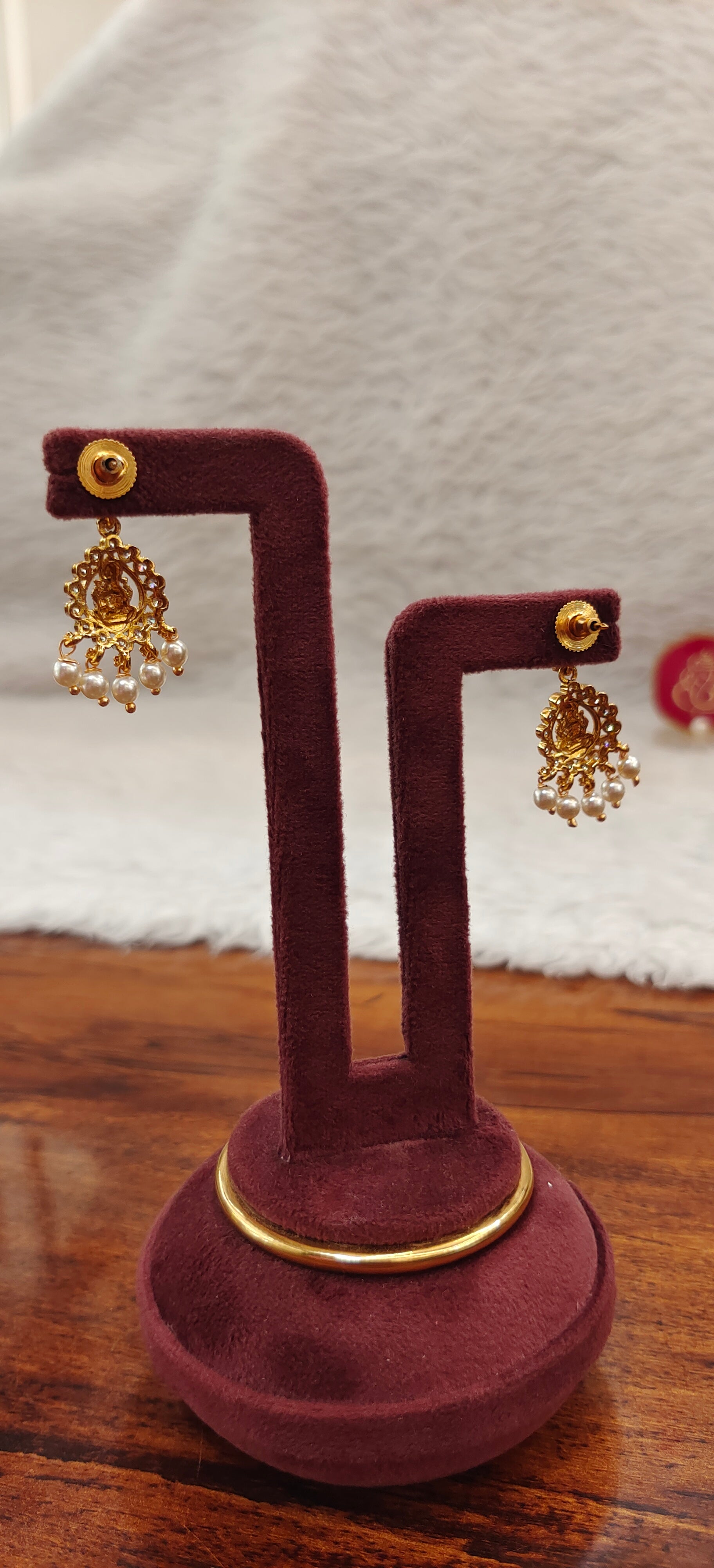 Beautiful Panchaloham earrings