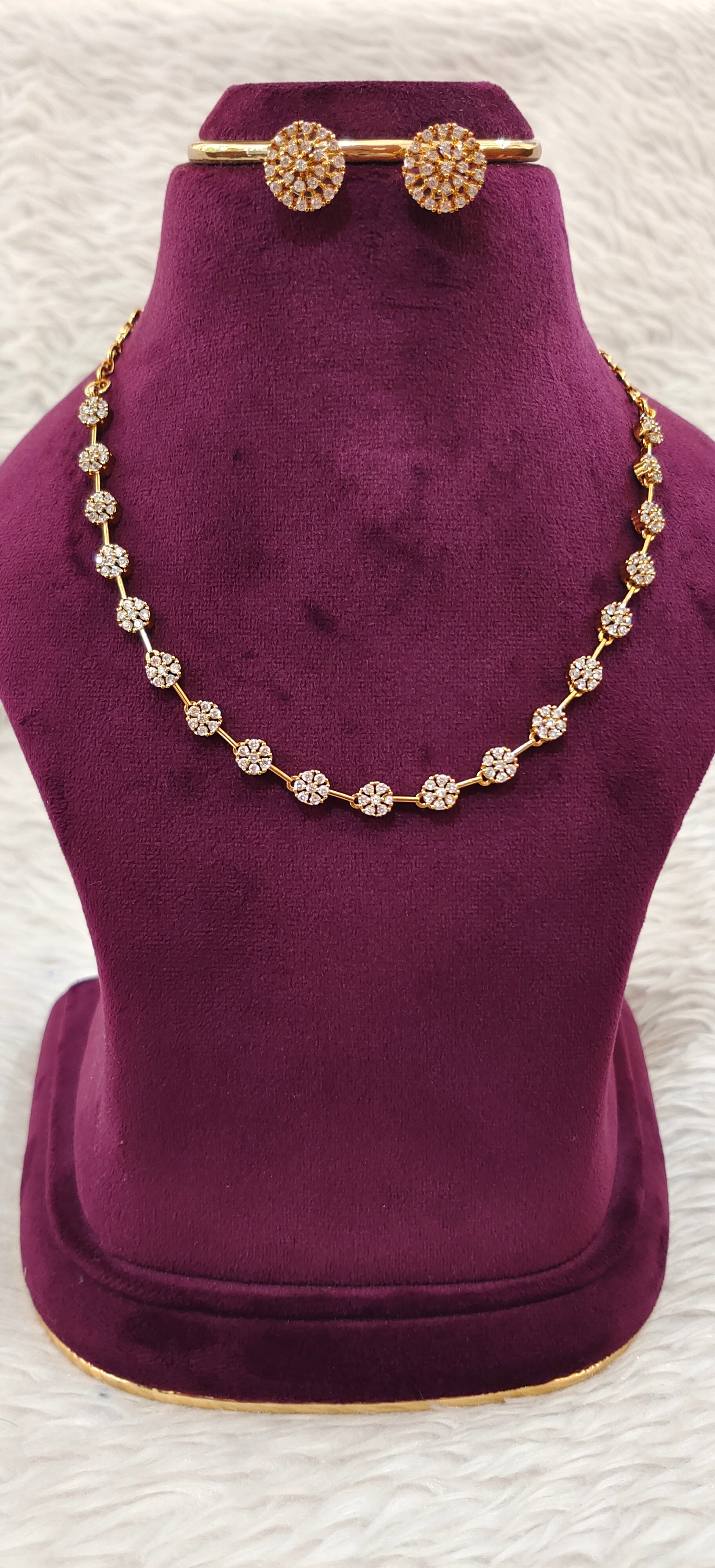 Daimond replika neck set