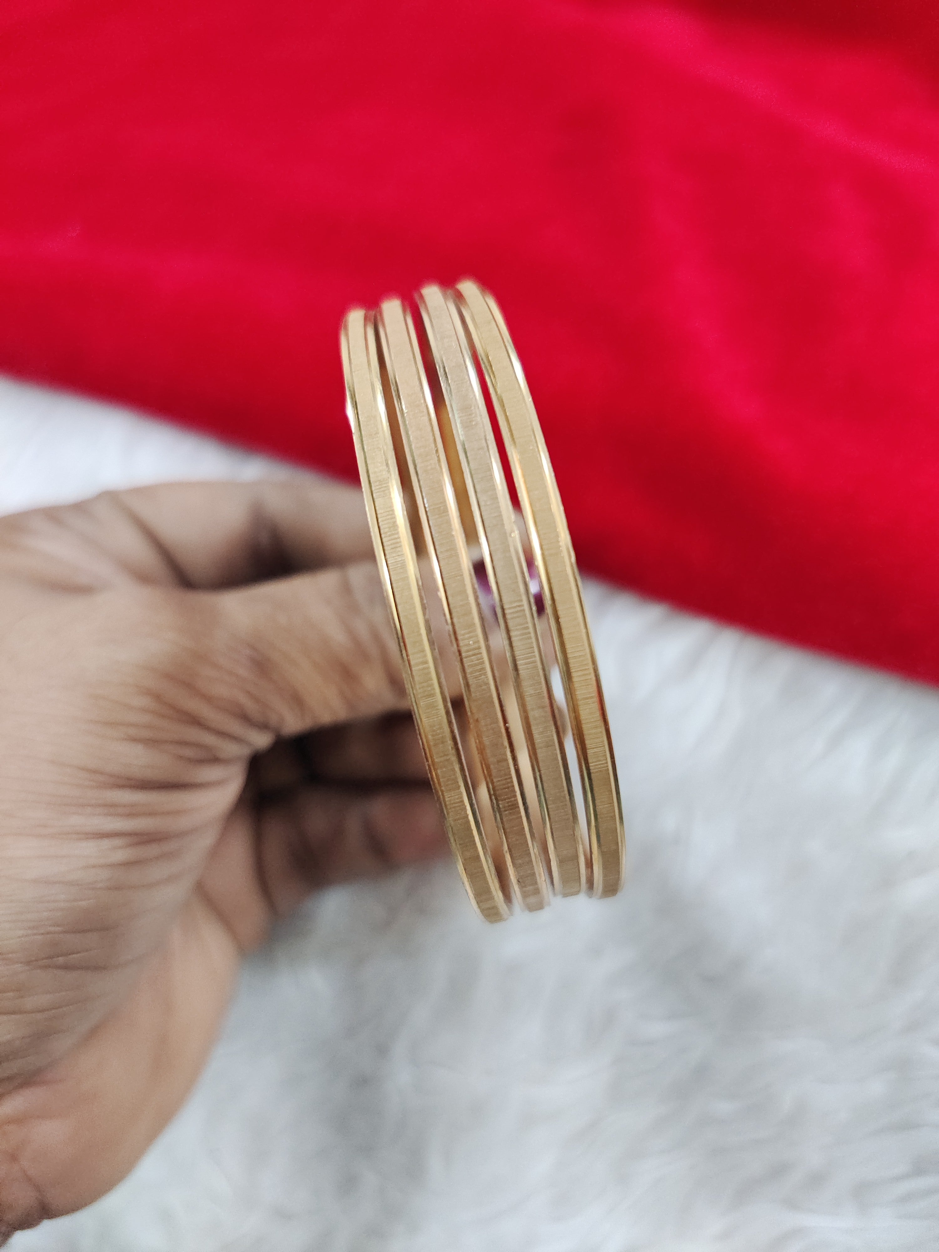 Panchaloham unpolished bangles