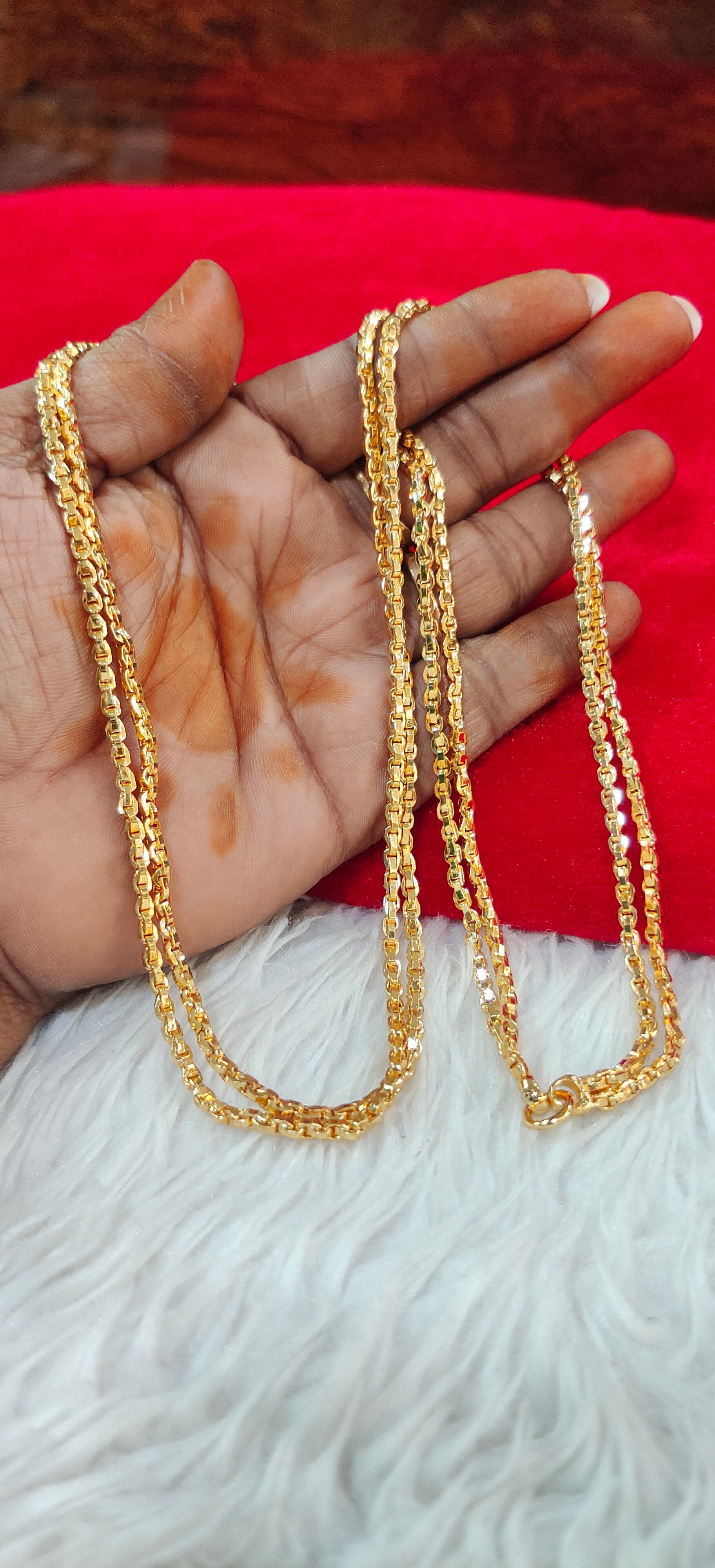 Pyur Panchaloham taali chain 2 lines