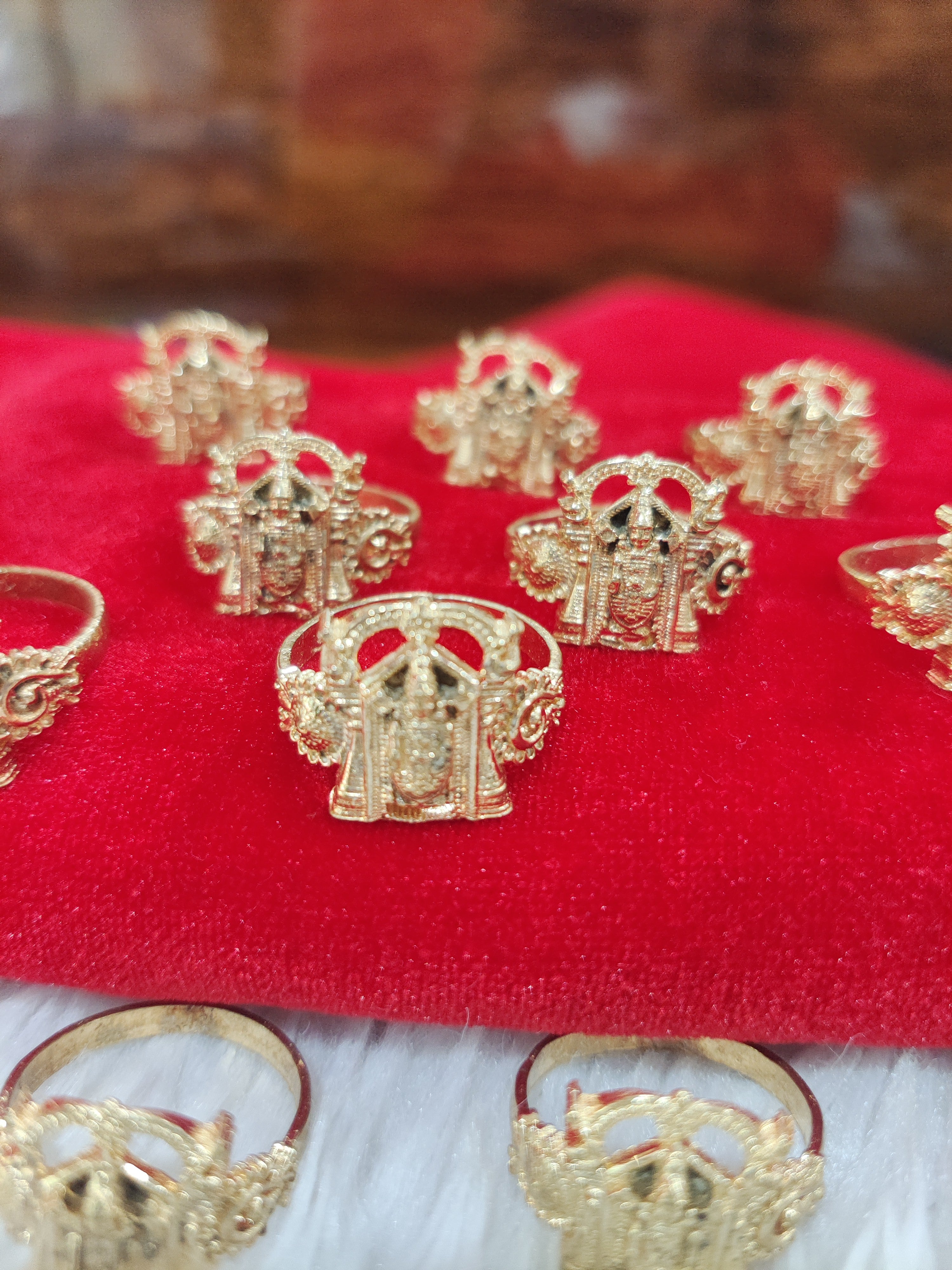 Venkateshwara swamy gents ring