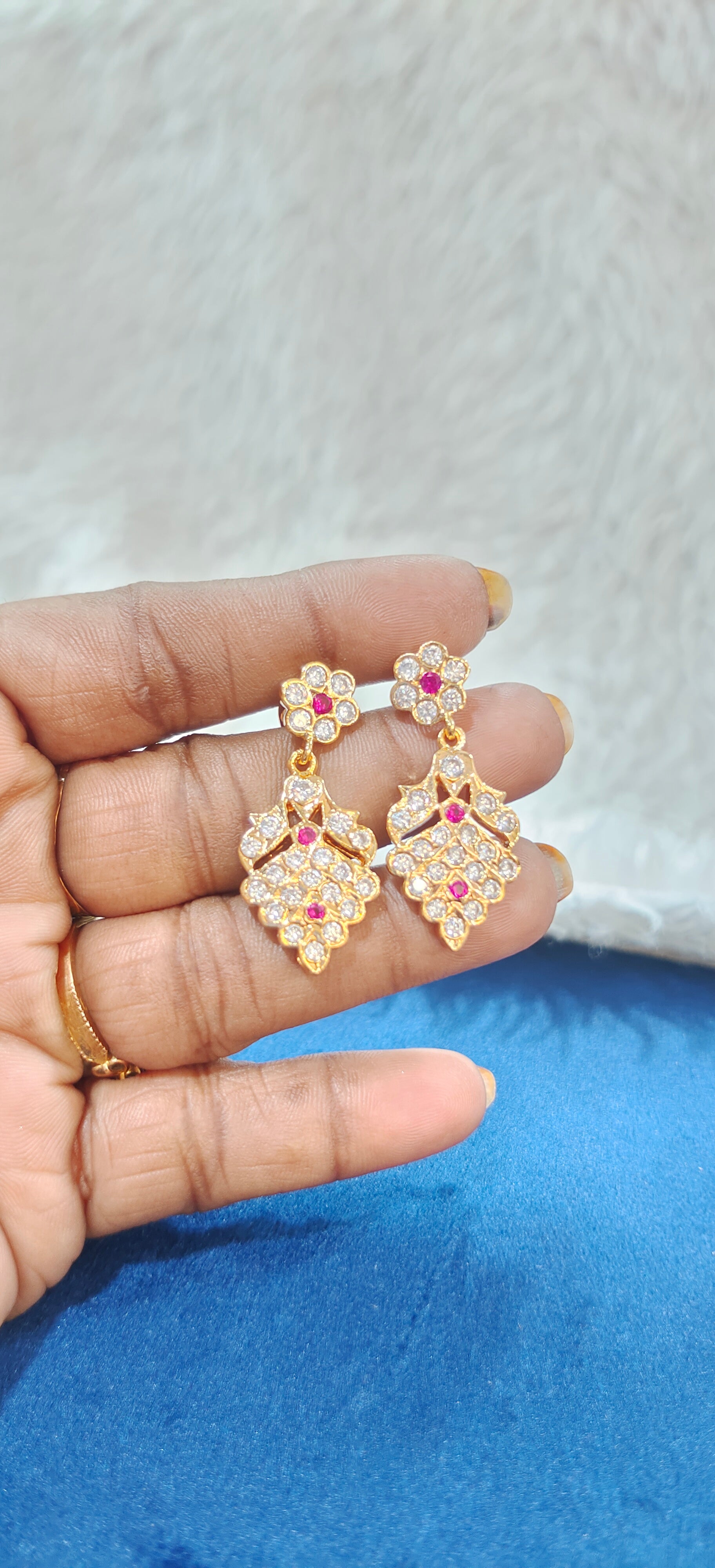 Pure Panchaloham earrings daily wear