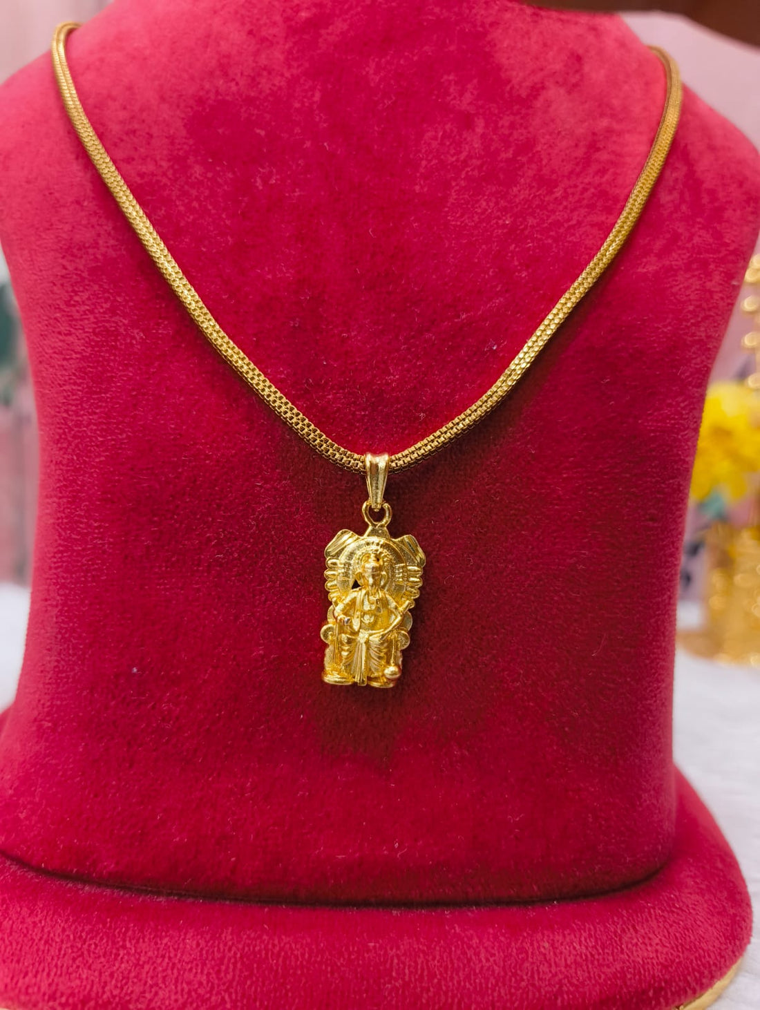 Panchaloham short chain with dollor