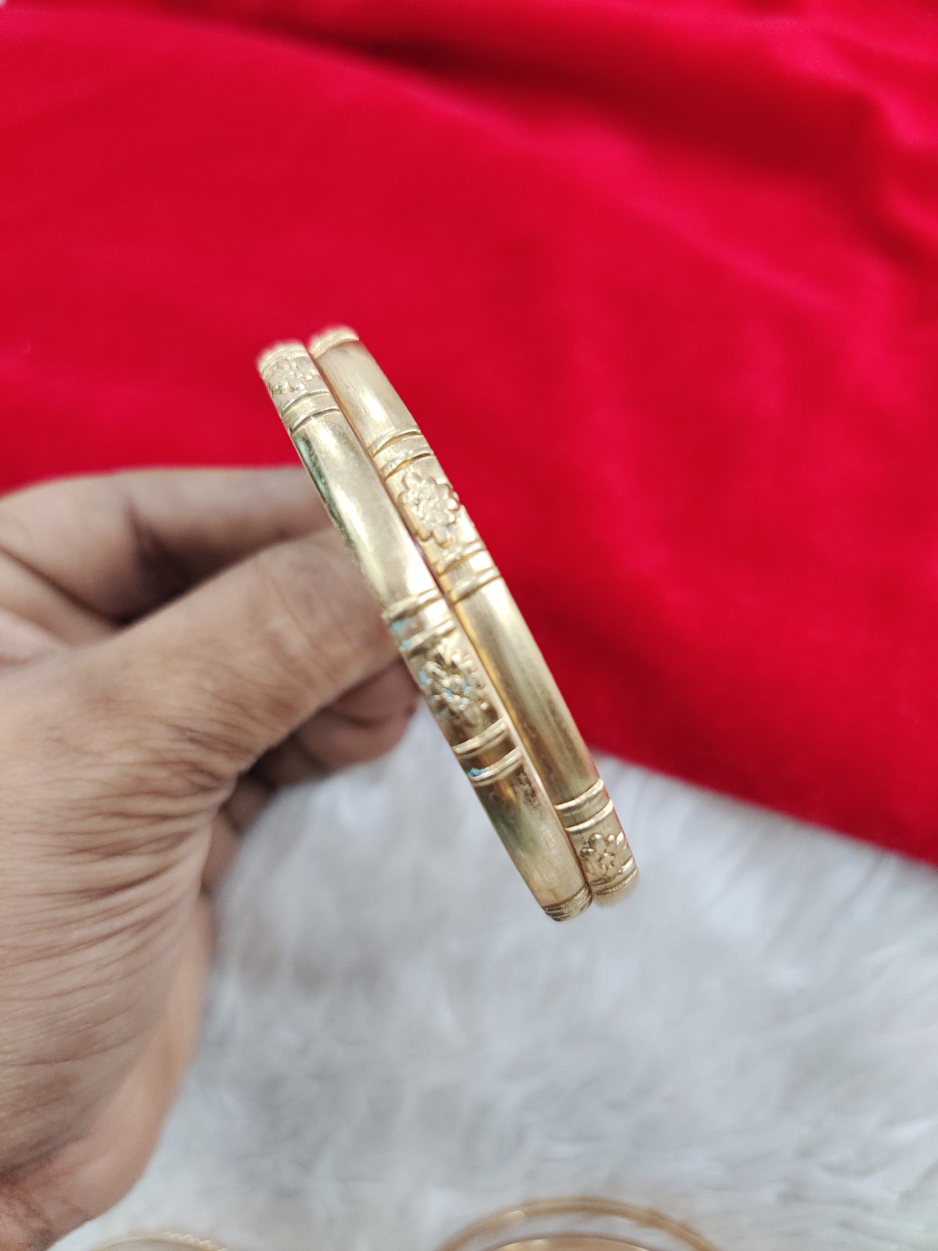 Panchaloham unpolished bangles