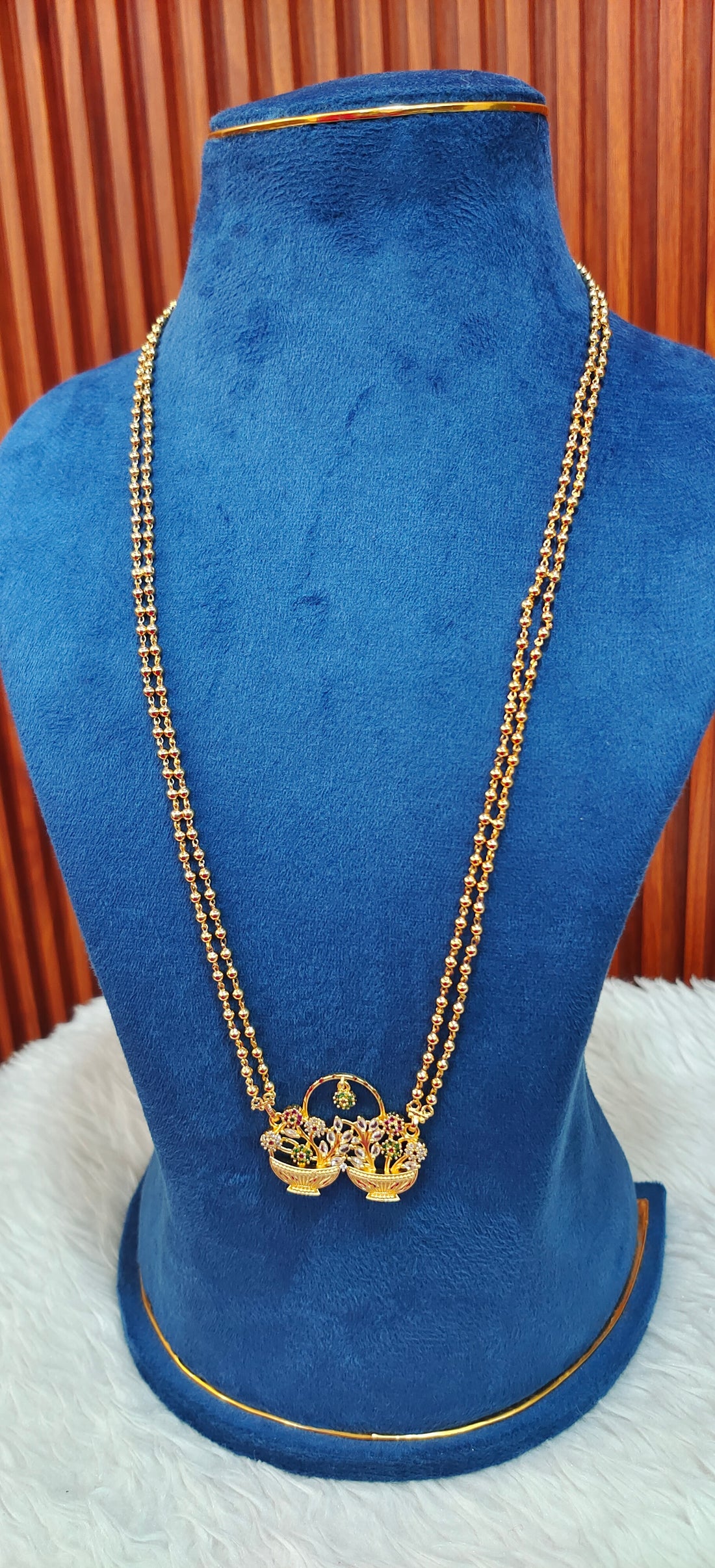 #Panchaloham gundlamaala with dollor