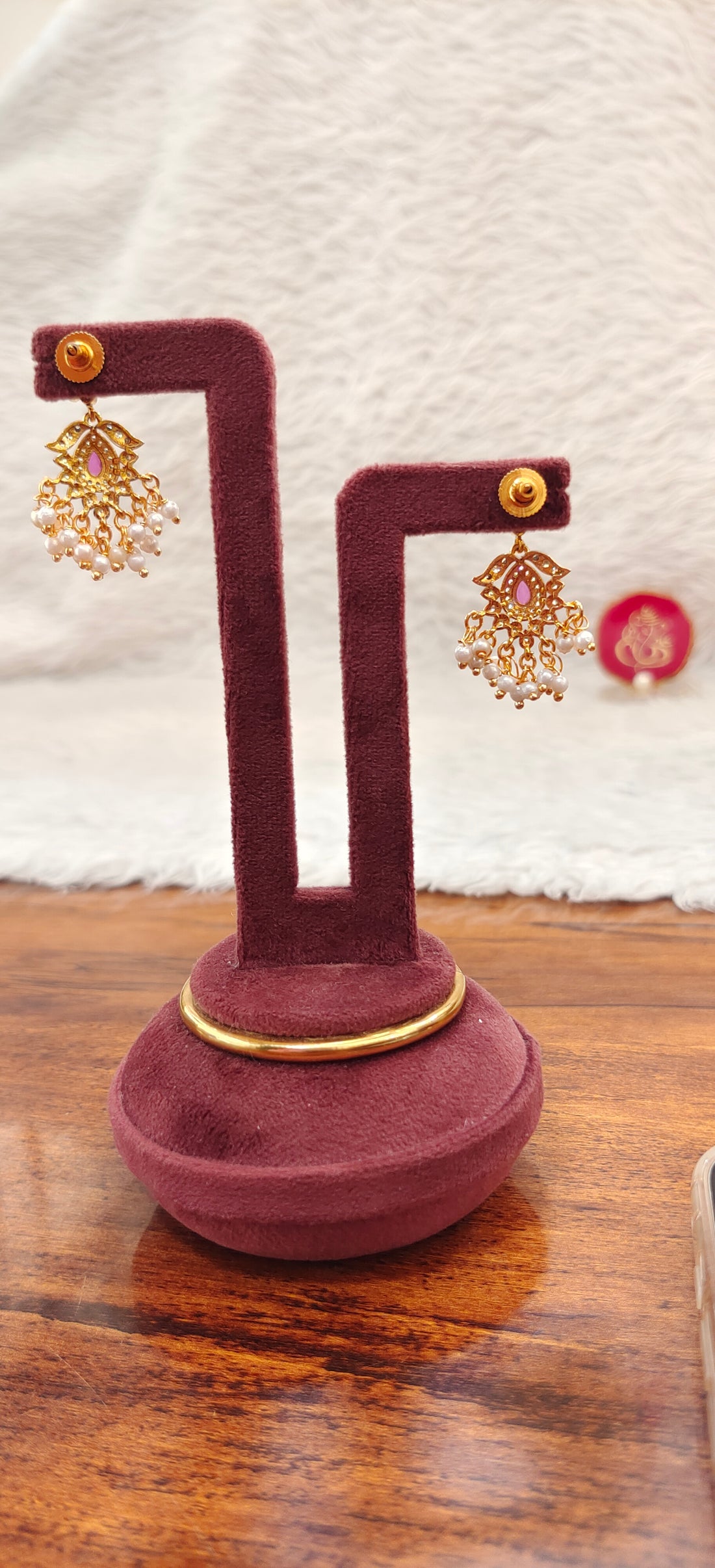 Panchaloham earrings