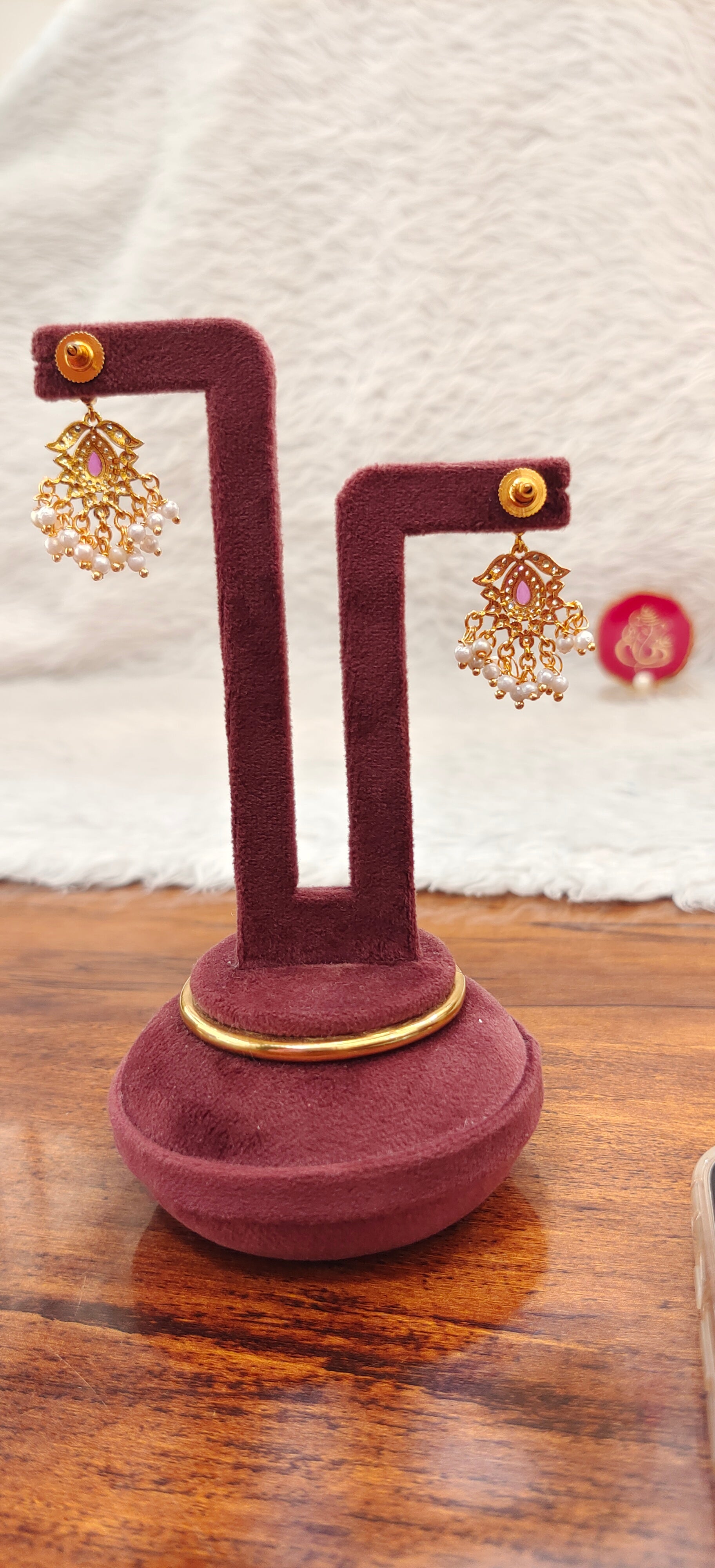 Panchaloham earrings