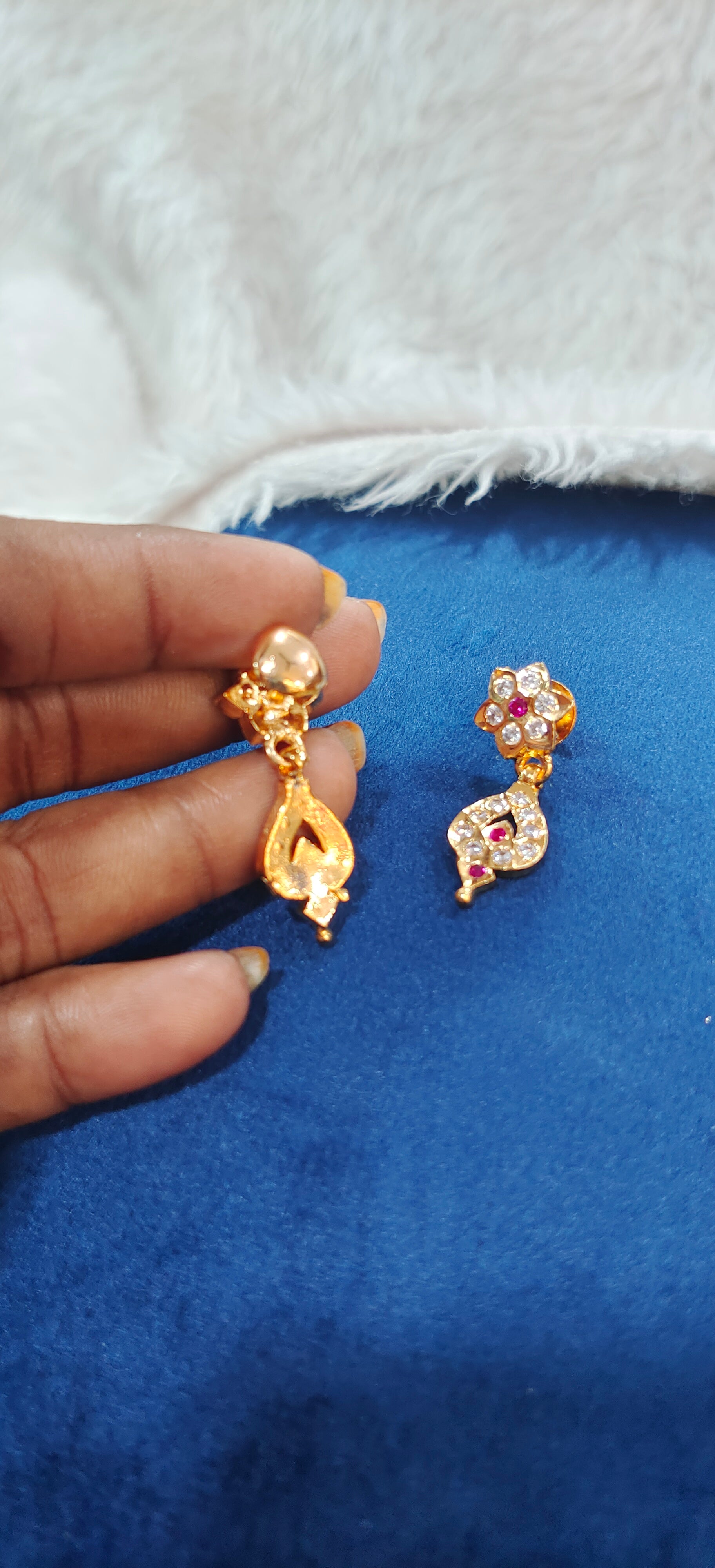 Pure Panchaloham daily wear earrings