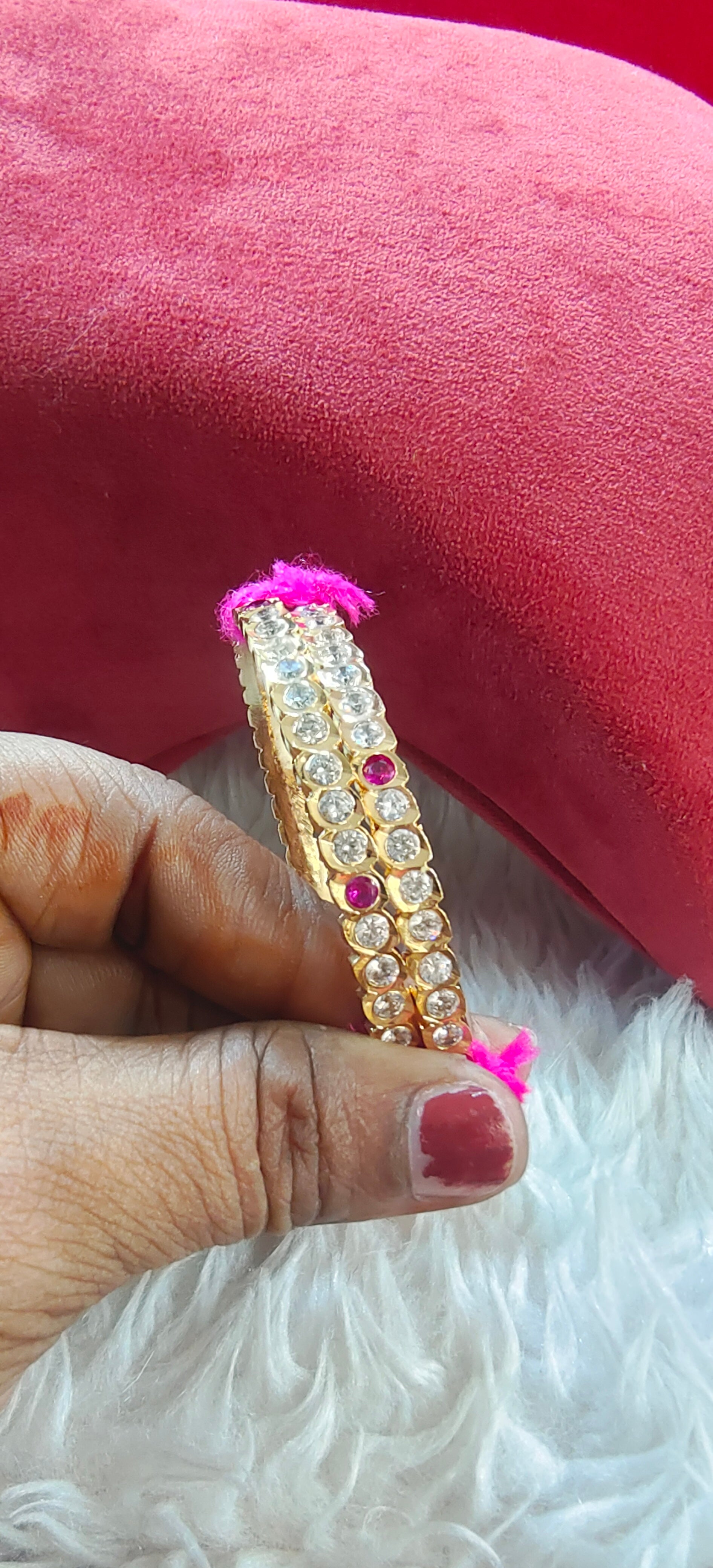 Panchaloham bangles /please mention size in adress bar