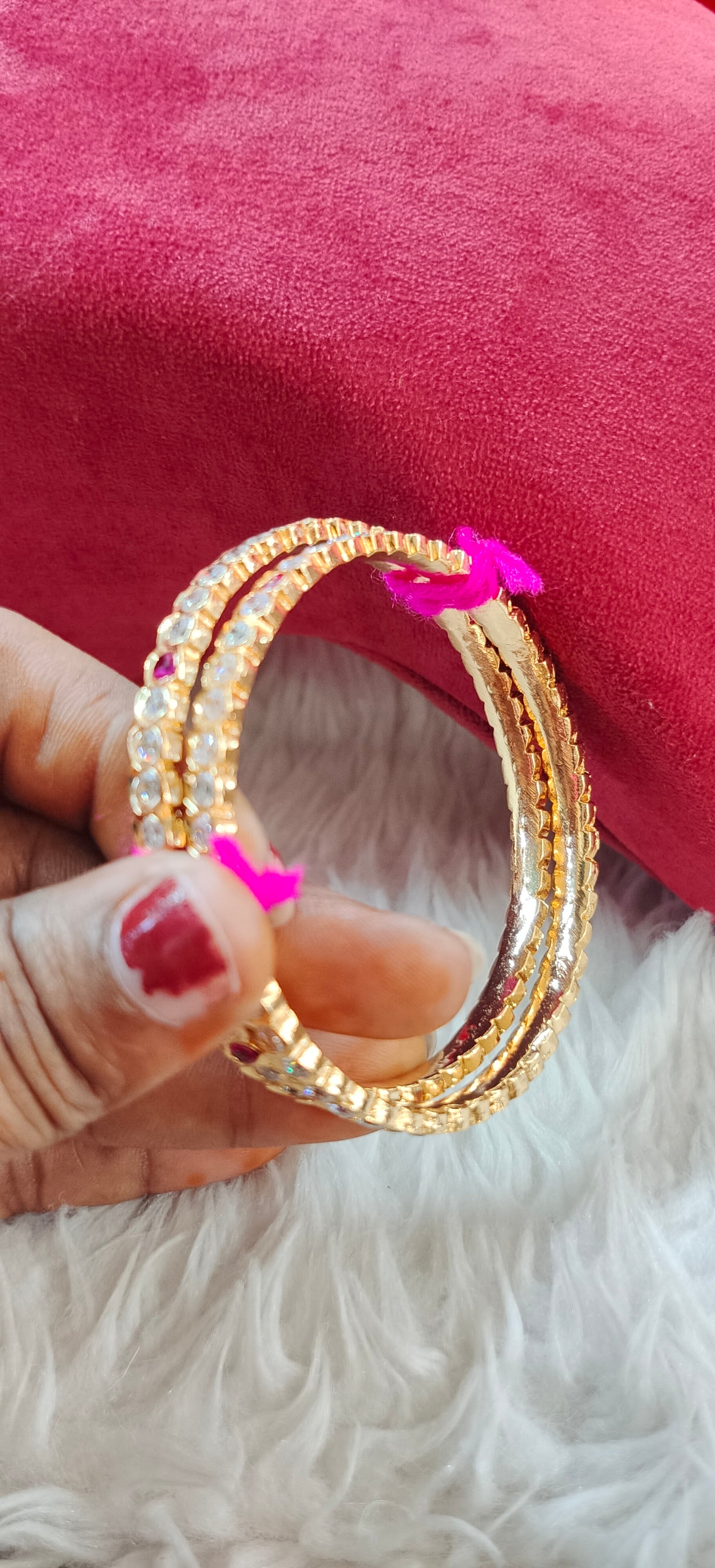 Panchaloham bangles /please mention size in adress bar