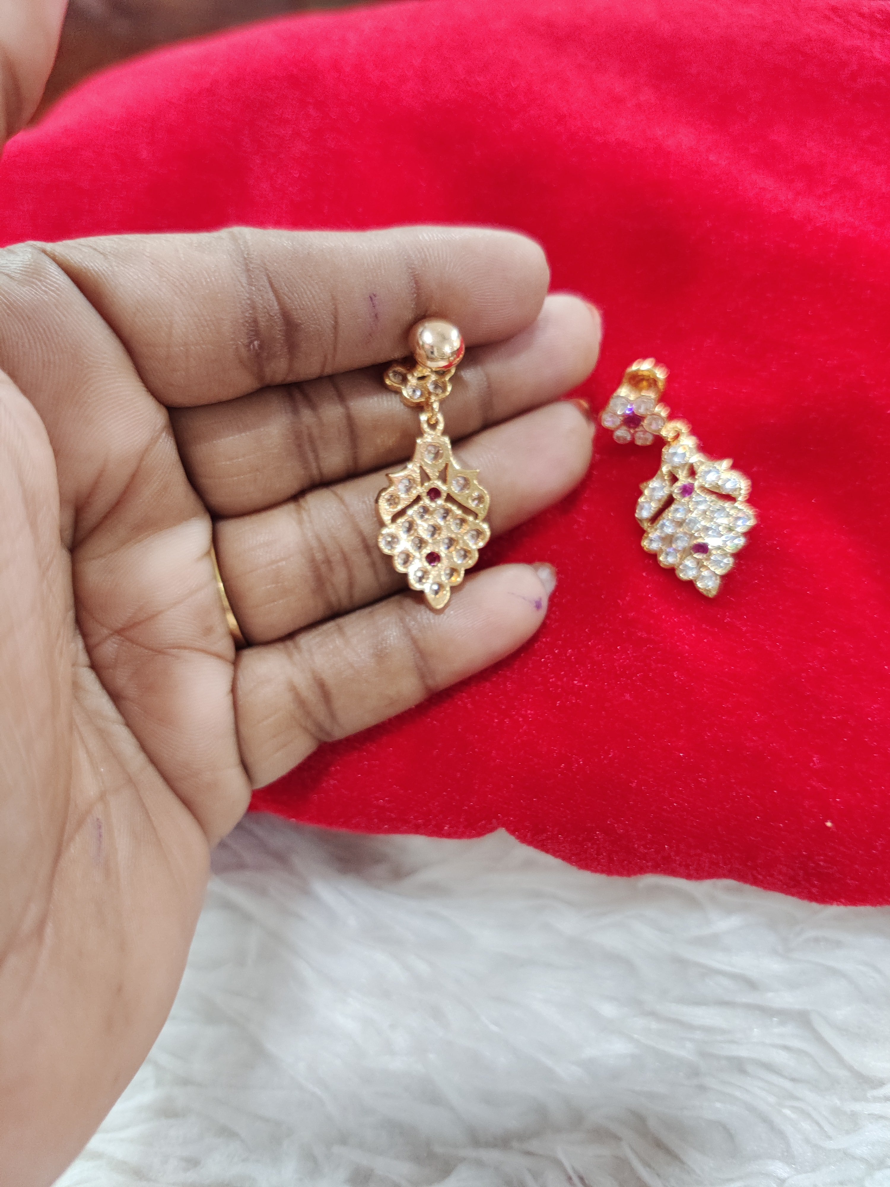 Panchaloham daily wear earrings