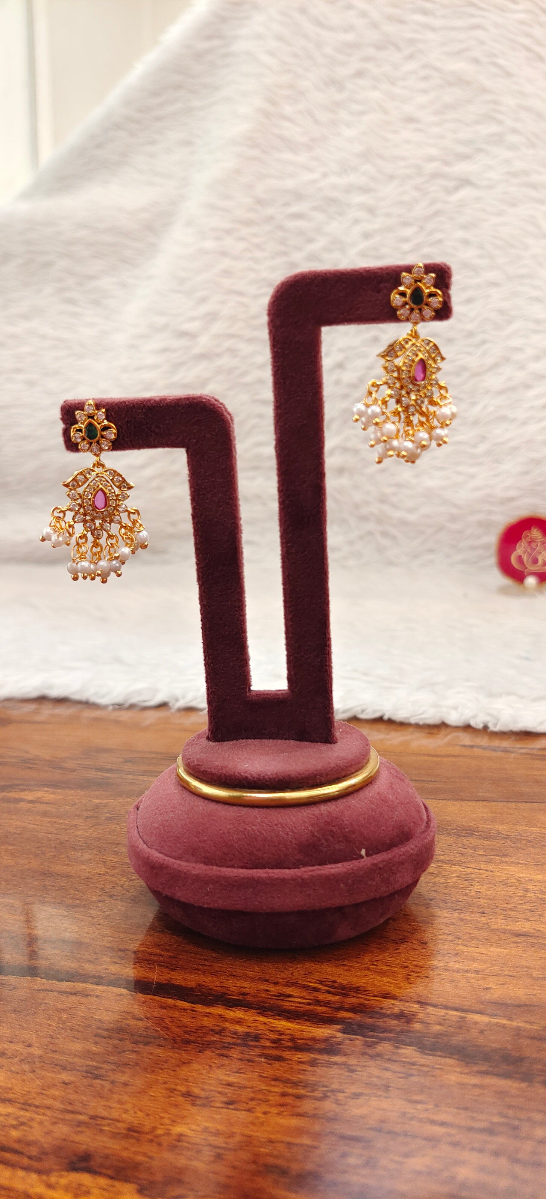 Panchaloham earrings
