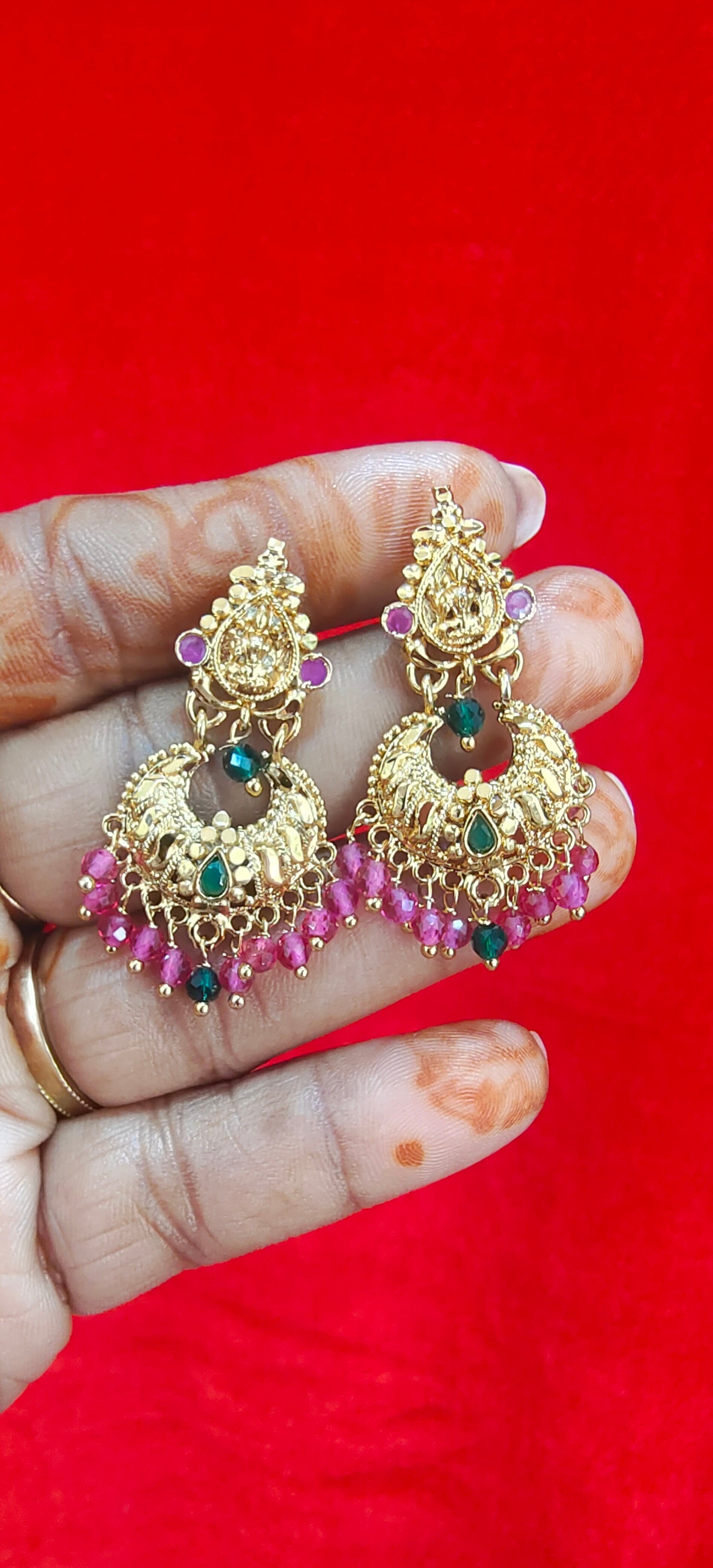 Beautiful traditional earrings