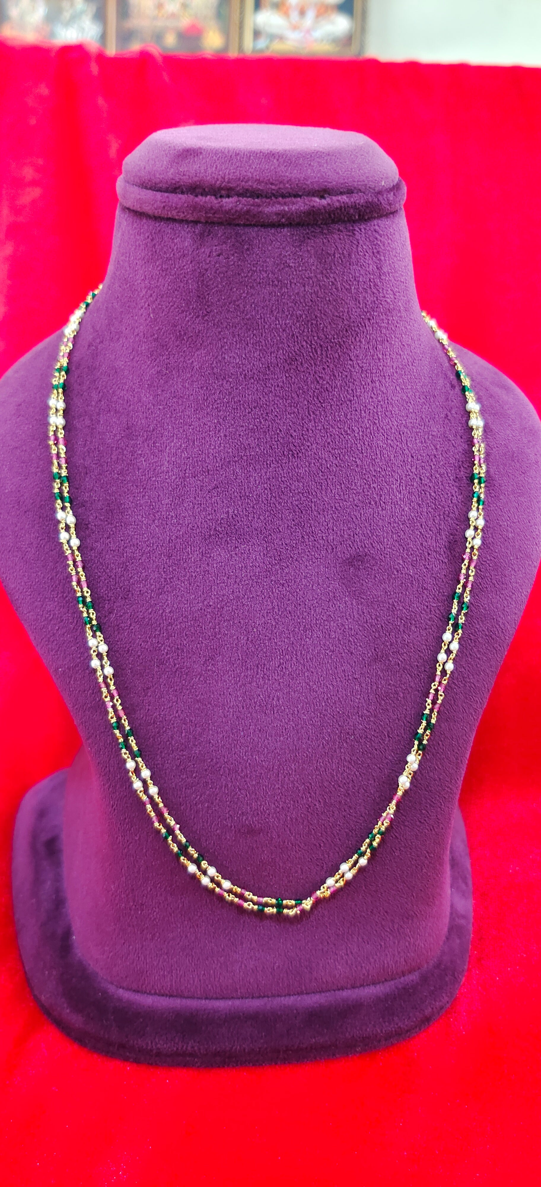 #Panchaloham kattuteega handmade chain , watsapp bookings 8143268921