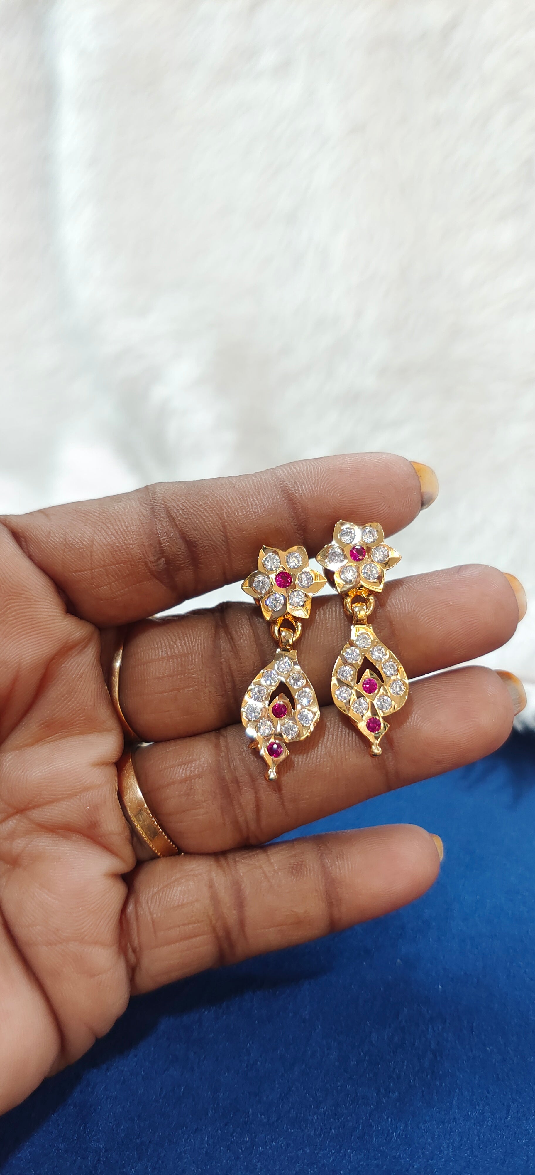 Pure Panchaloham daily wear earrings