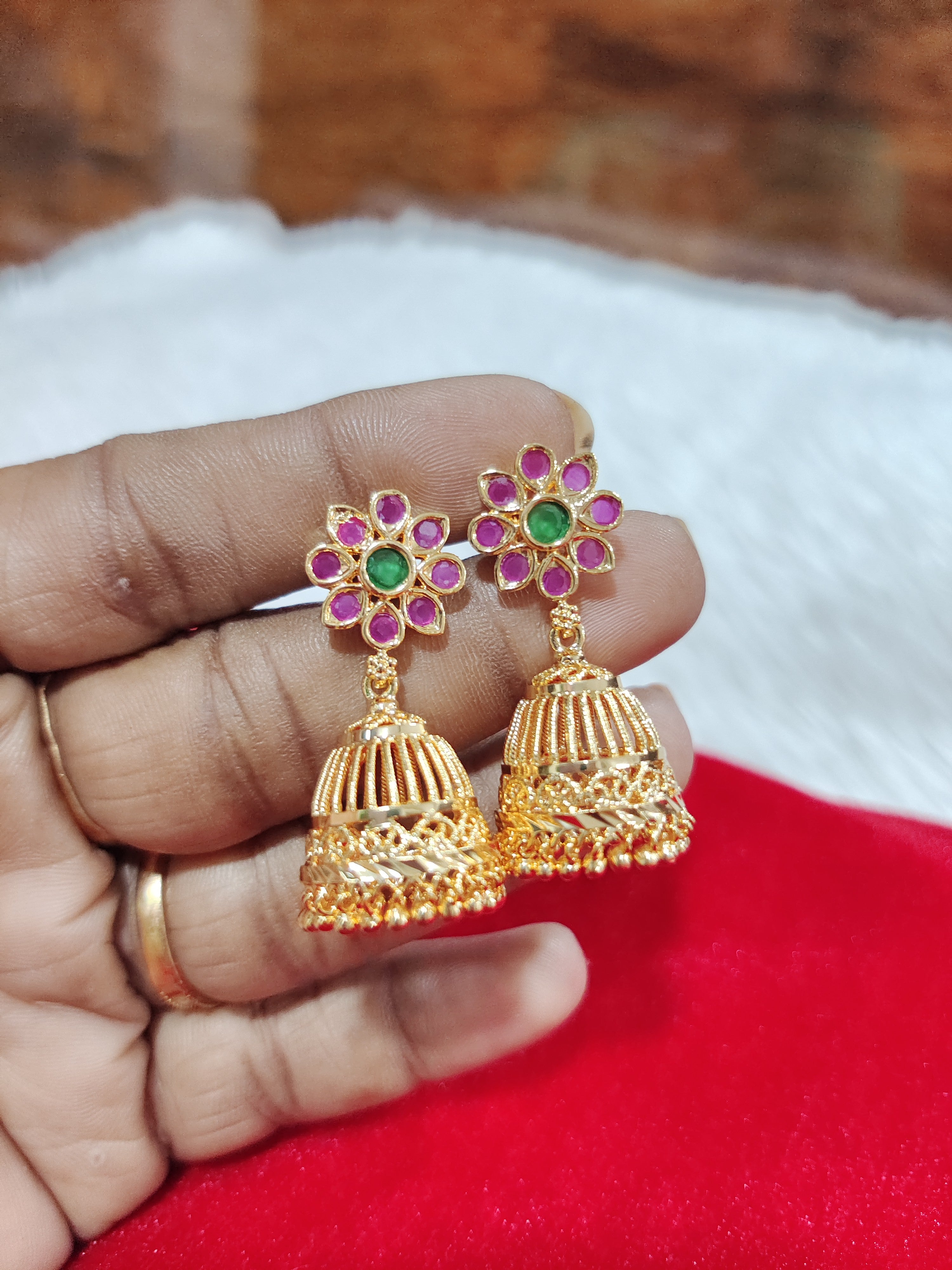 Panchaloham Buttalu with screw back