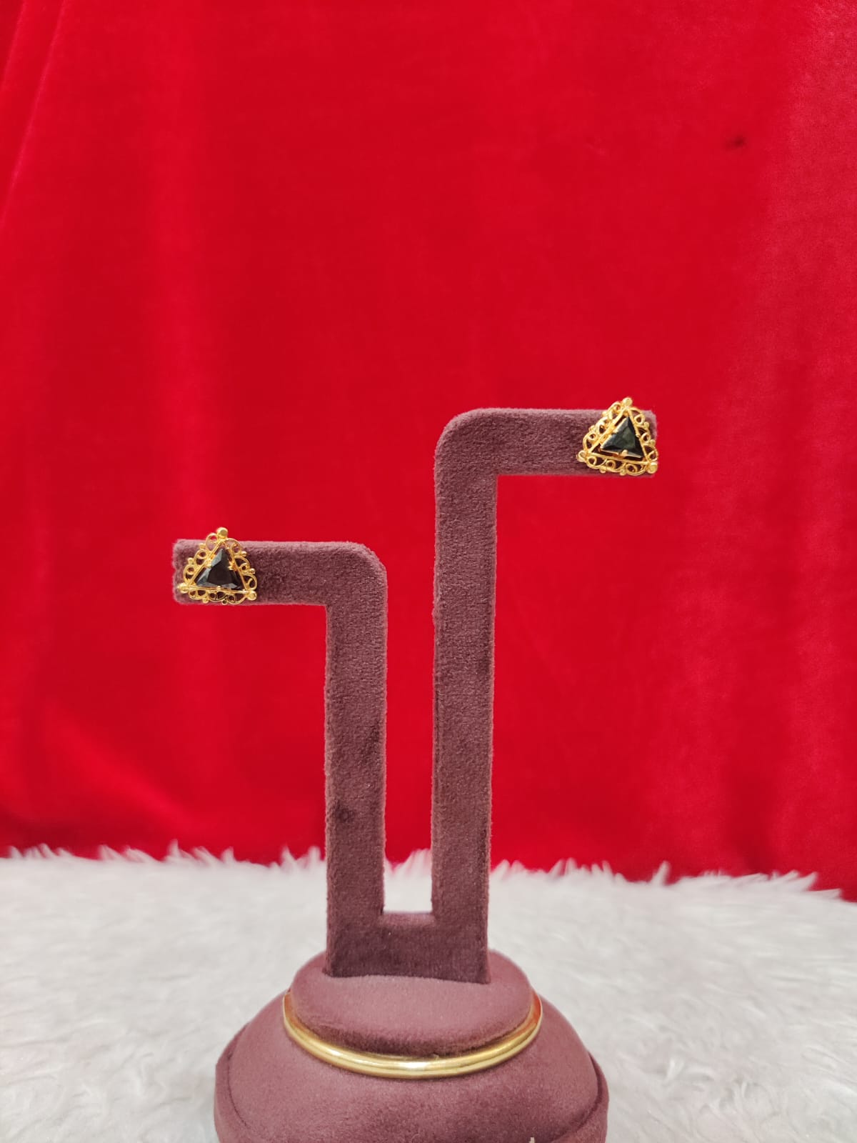 Panchaloham daimond replika studs
