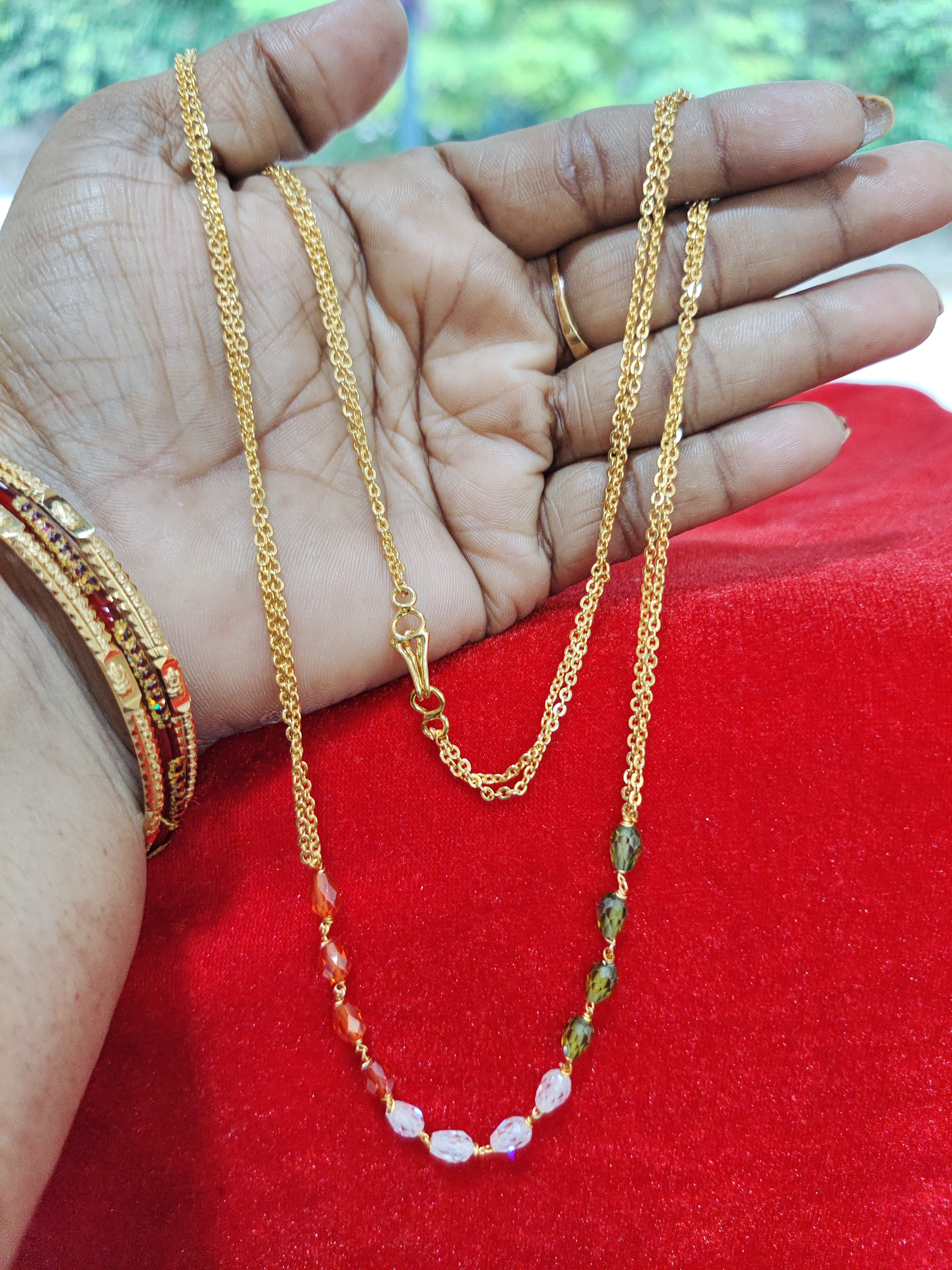 Own customized chandraharam design